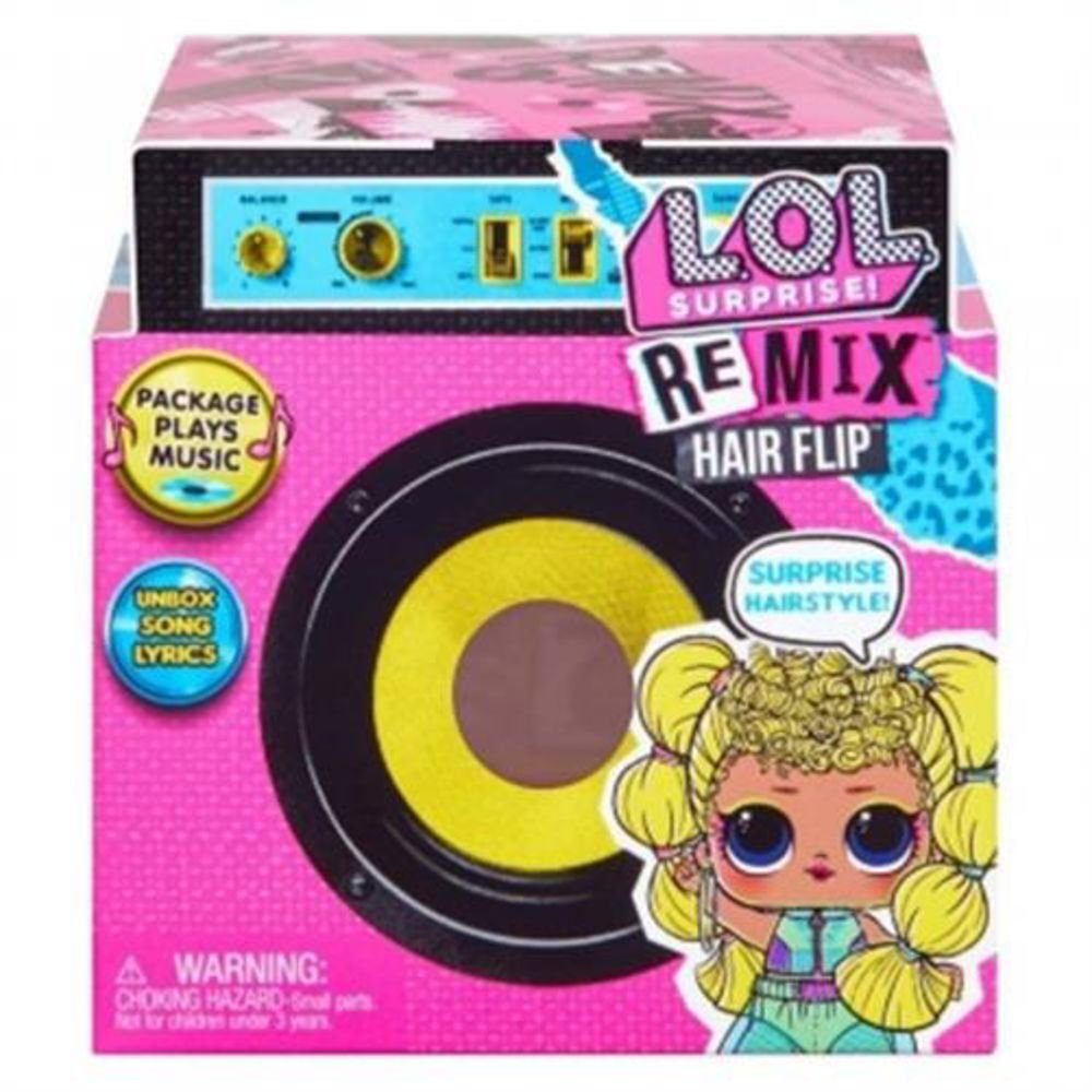 A zufällig Set Remix Hair 1 Tots, Serie Innovation - Stück L.O.L. Überraschung Flip SURPRISE! Anziehpuppe