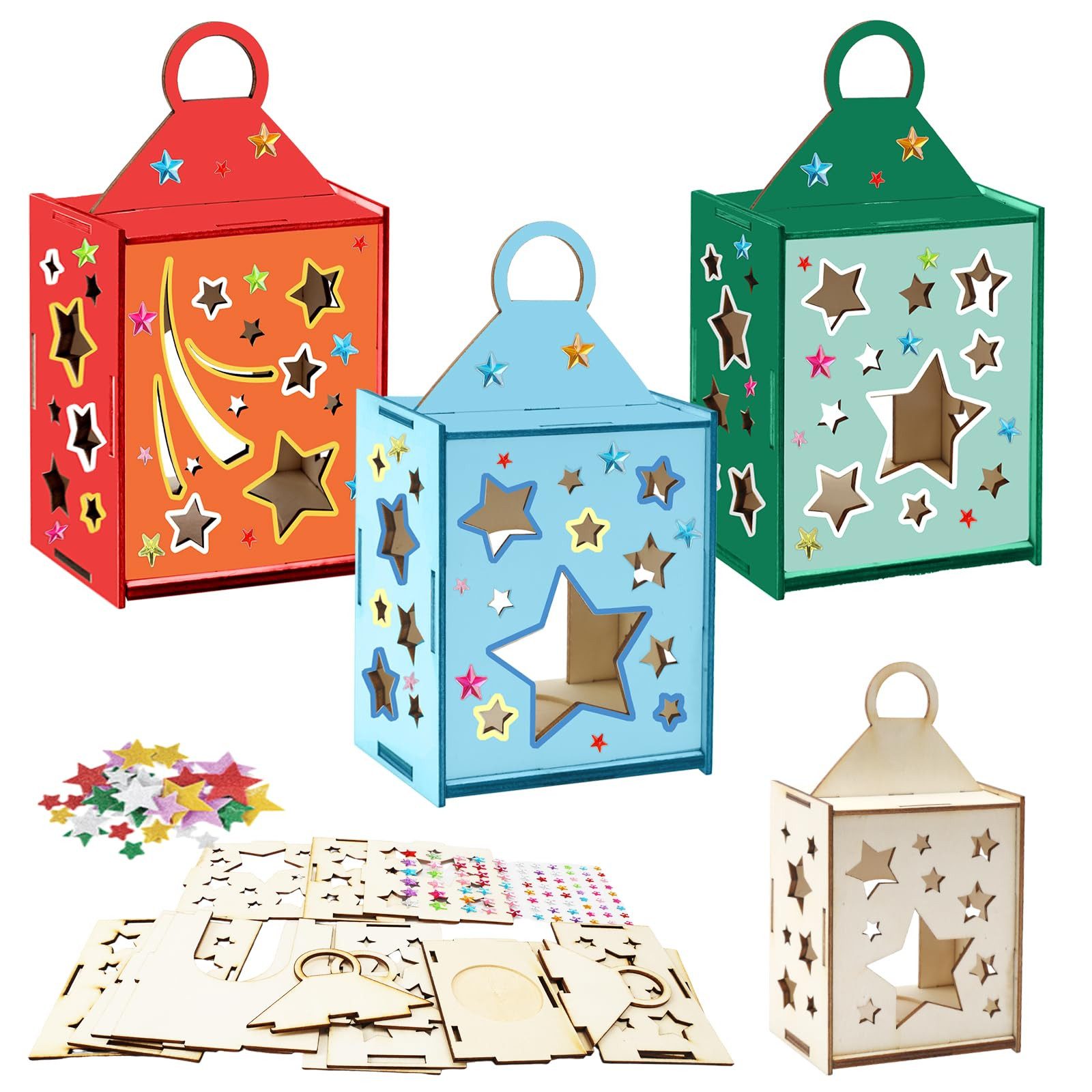 CLTYQ Weihnachtshaus Weihnachtshaus Basteln Kinder Weihnachten Bastelset Ho günstig online kaufen