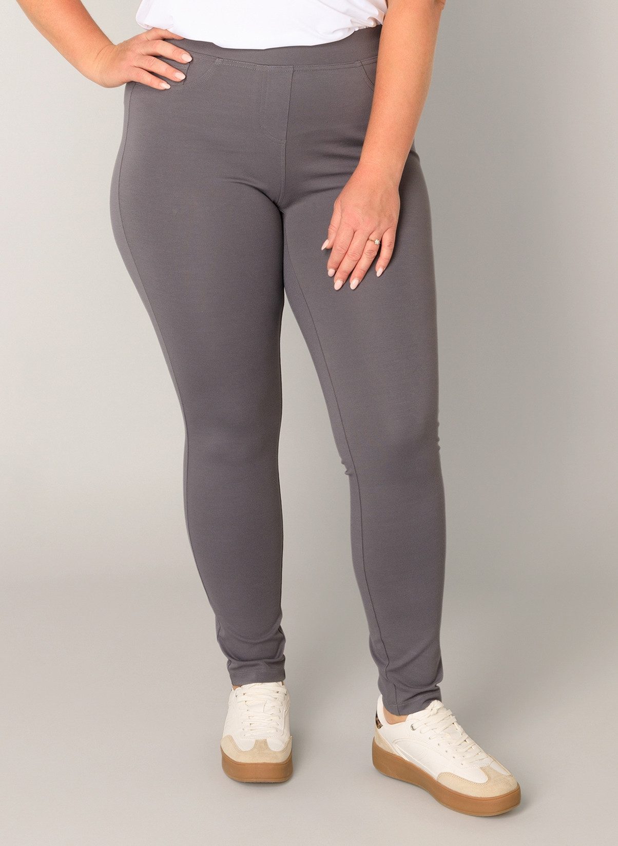 Base Level Curvy Jeggings Arnika mit günstig online kaufen