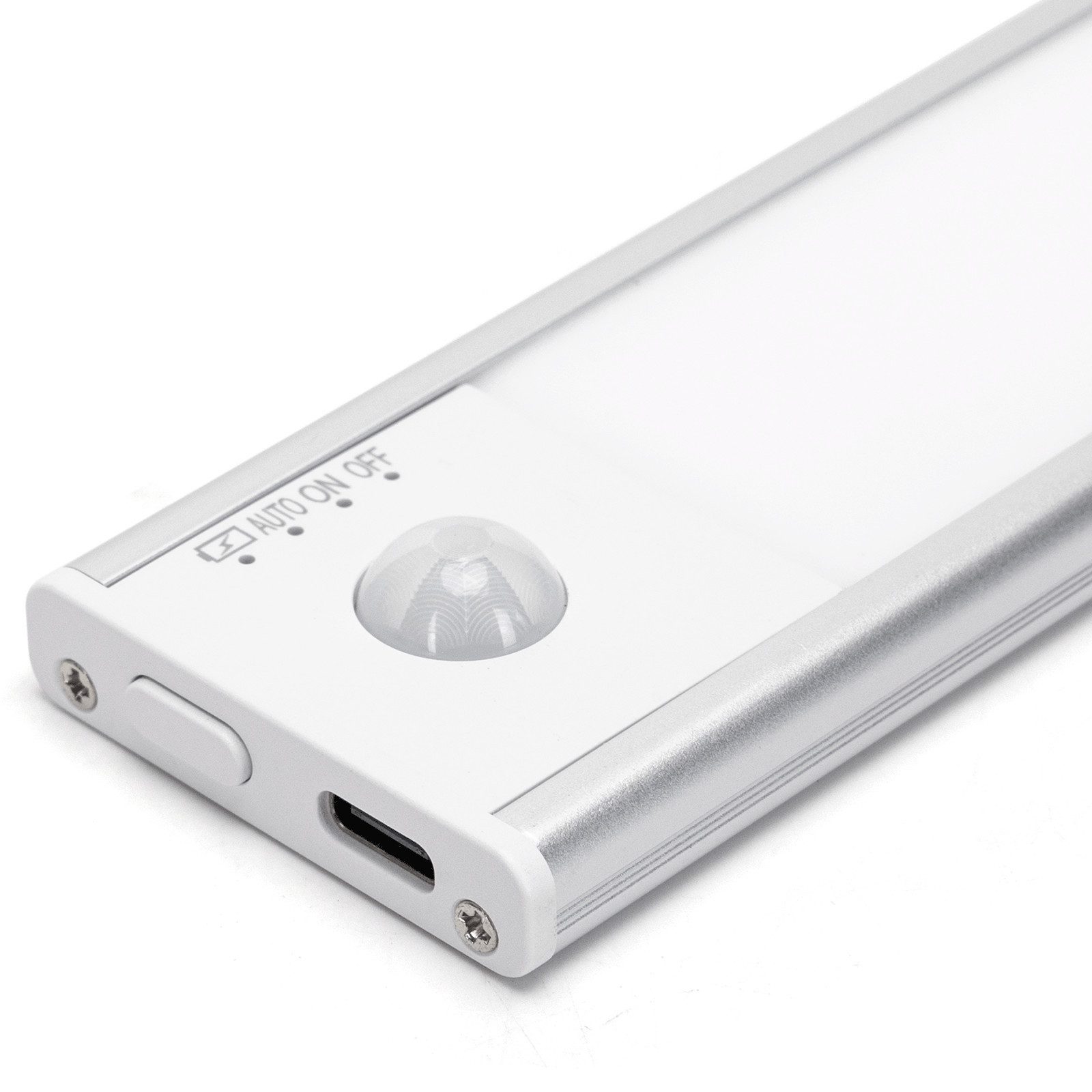 Aigostar LED Unterbauleuchte mit Bewegungsmelder Magnetische Schrankbeleuchtung 20.4cm