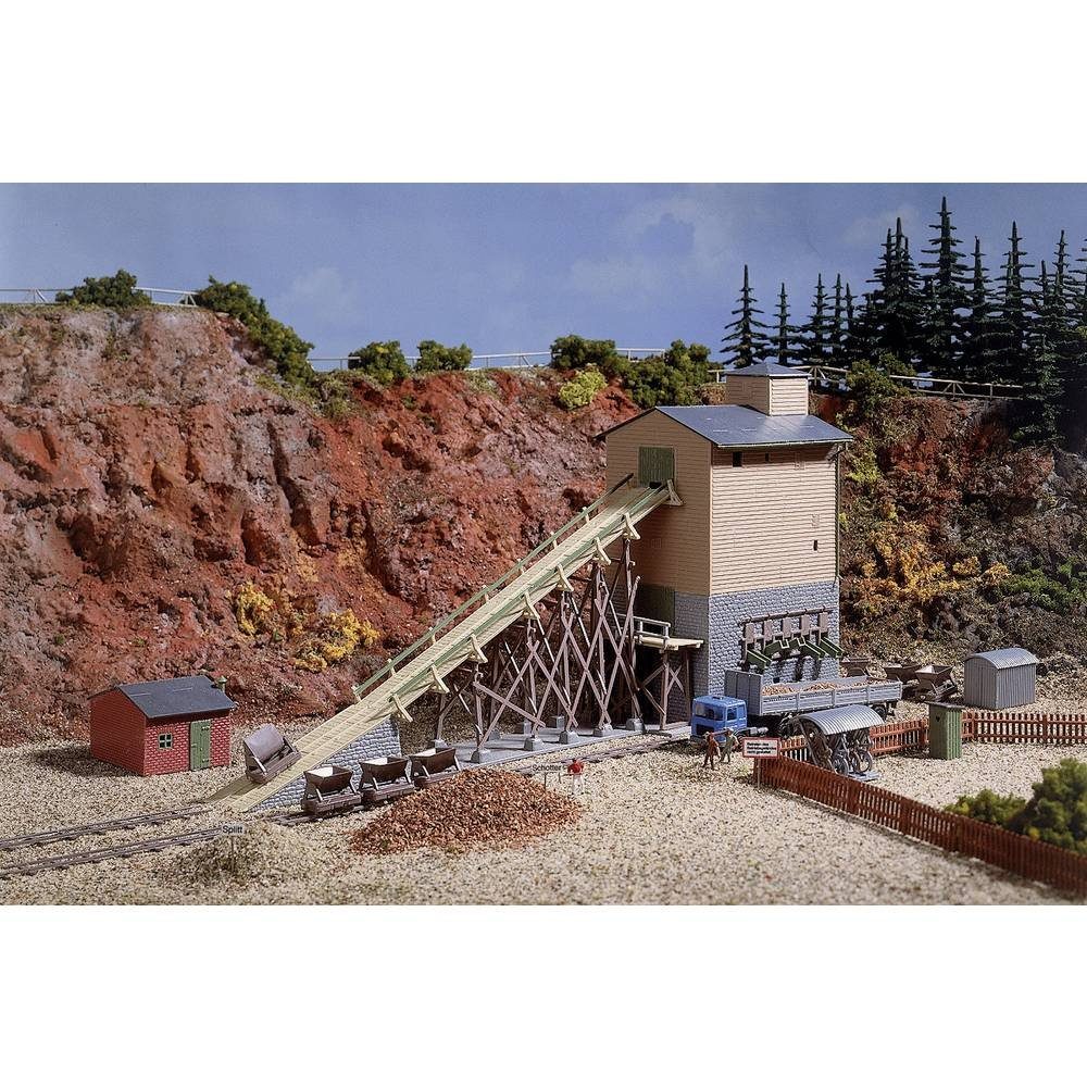 Modelleisenbahn-Gebäude H0 Altes Splitt- und Schotterwerk