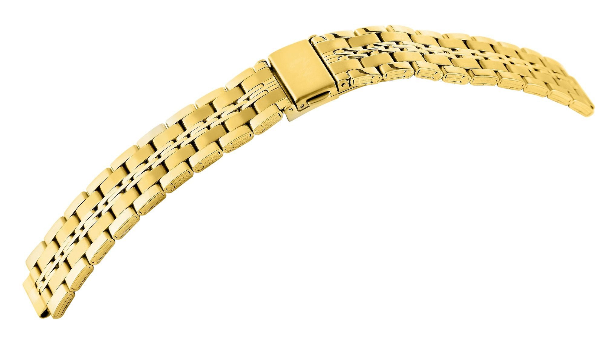 Engelhardt Uhrenarmband aus Edelstahl mit Faltschließe