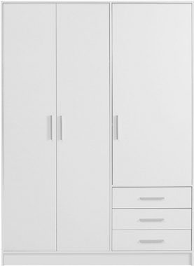 FORTE Kleiderschrank Jupiter 2 Breiten und 4 Farben