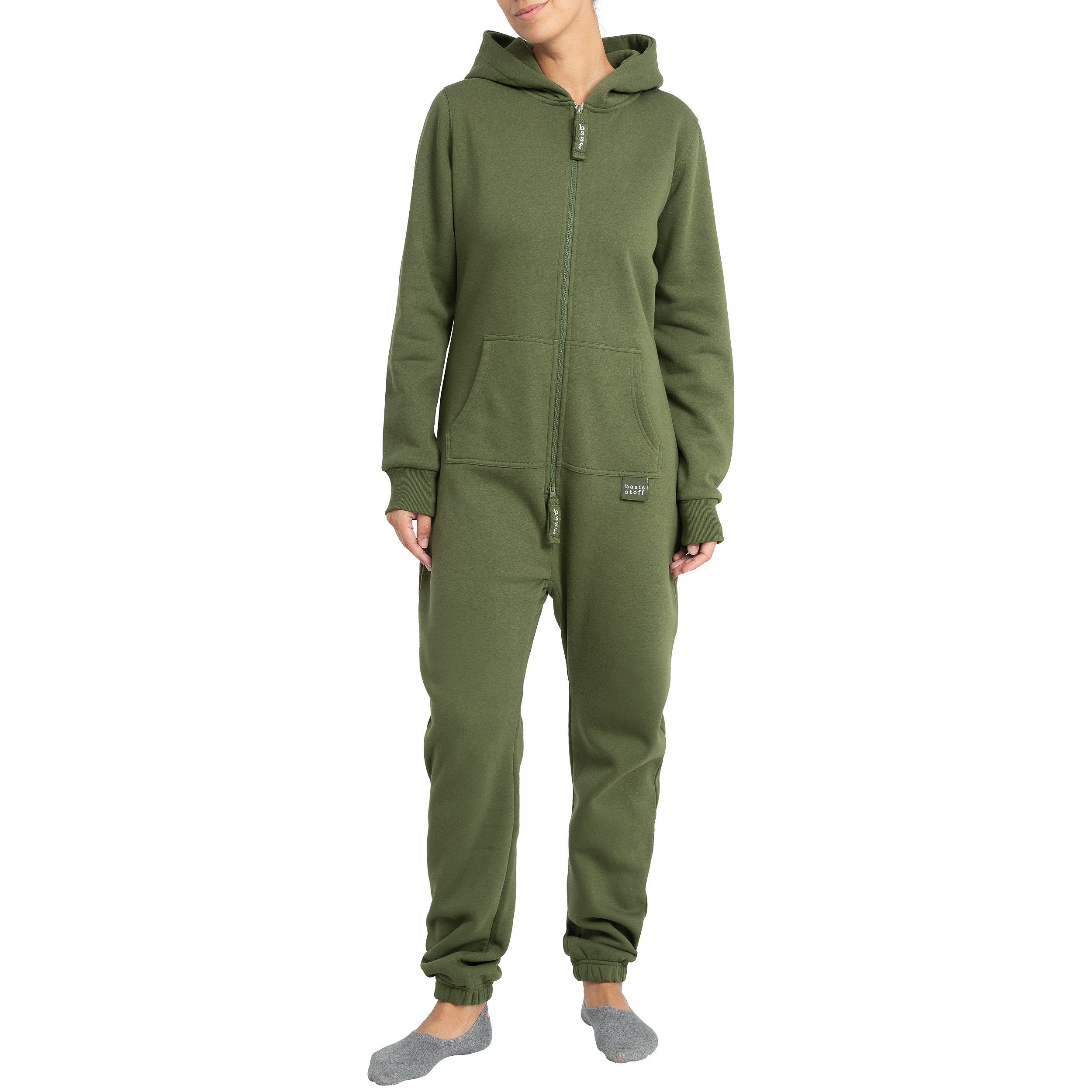 Damen Pyjama Jumpsuit – Hausanzug Onesie Aus Baumwolle – Pink, Herzen, V-Ausschnitt – Bonamera