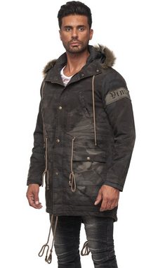 KINGZ Parka mit ausgefallenen Details