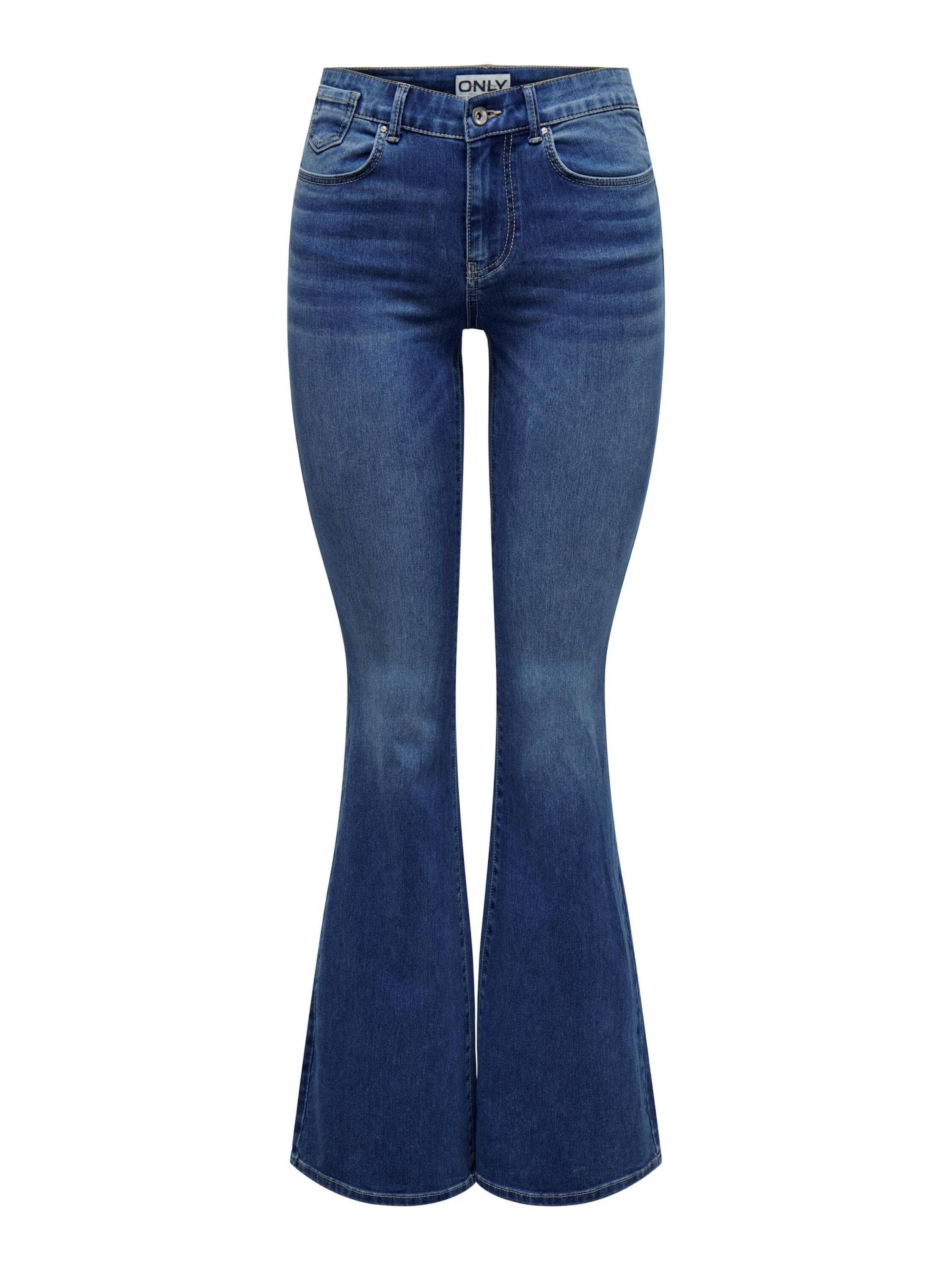 ONLY Schlagjeans Reese (1-tlg) Plain/ohne Details günstig online kaufen