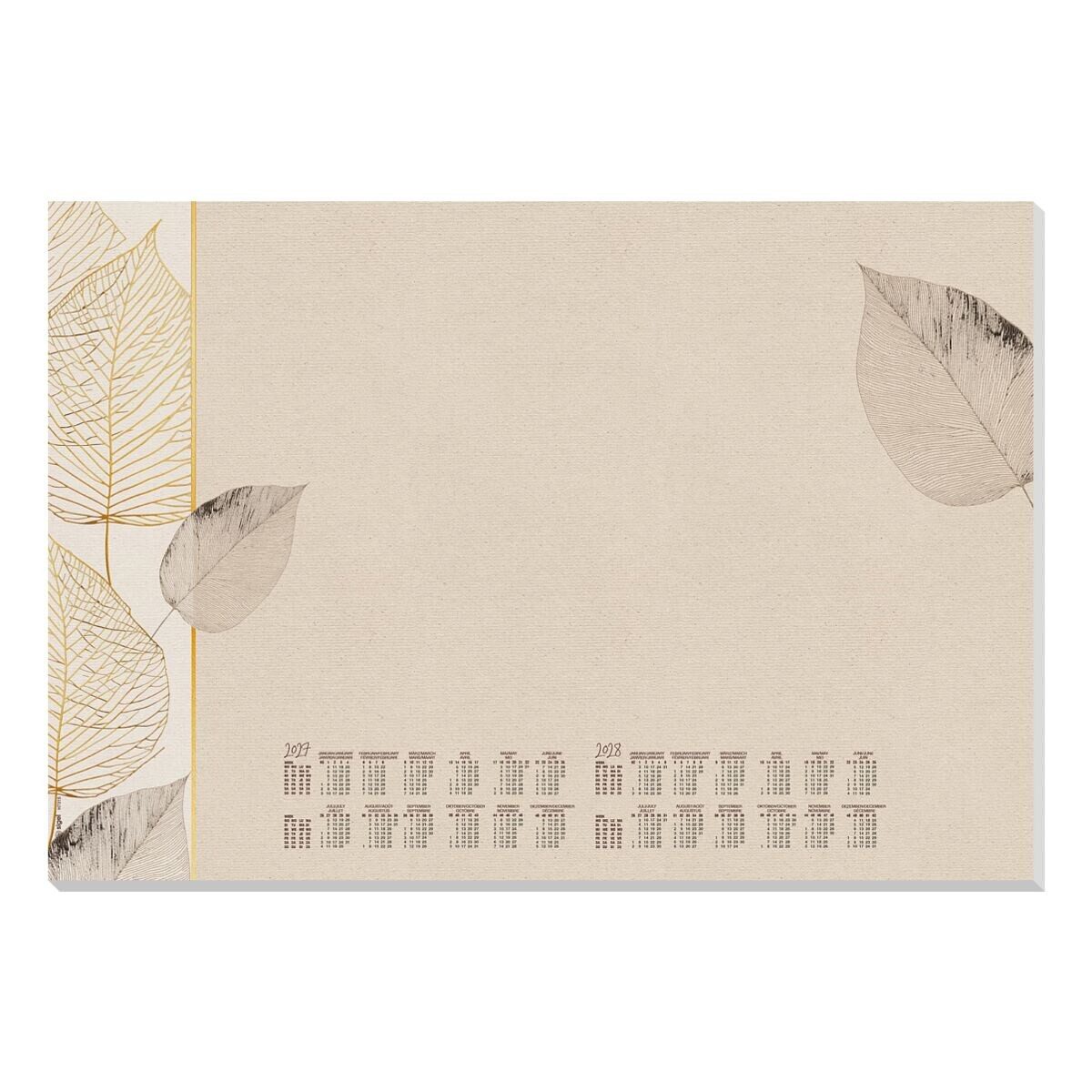 Sigel Schreibtischunterlage Natural Leaves