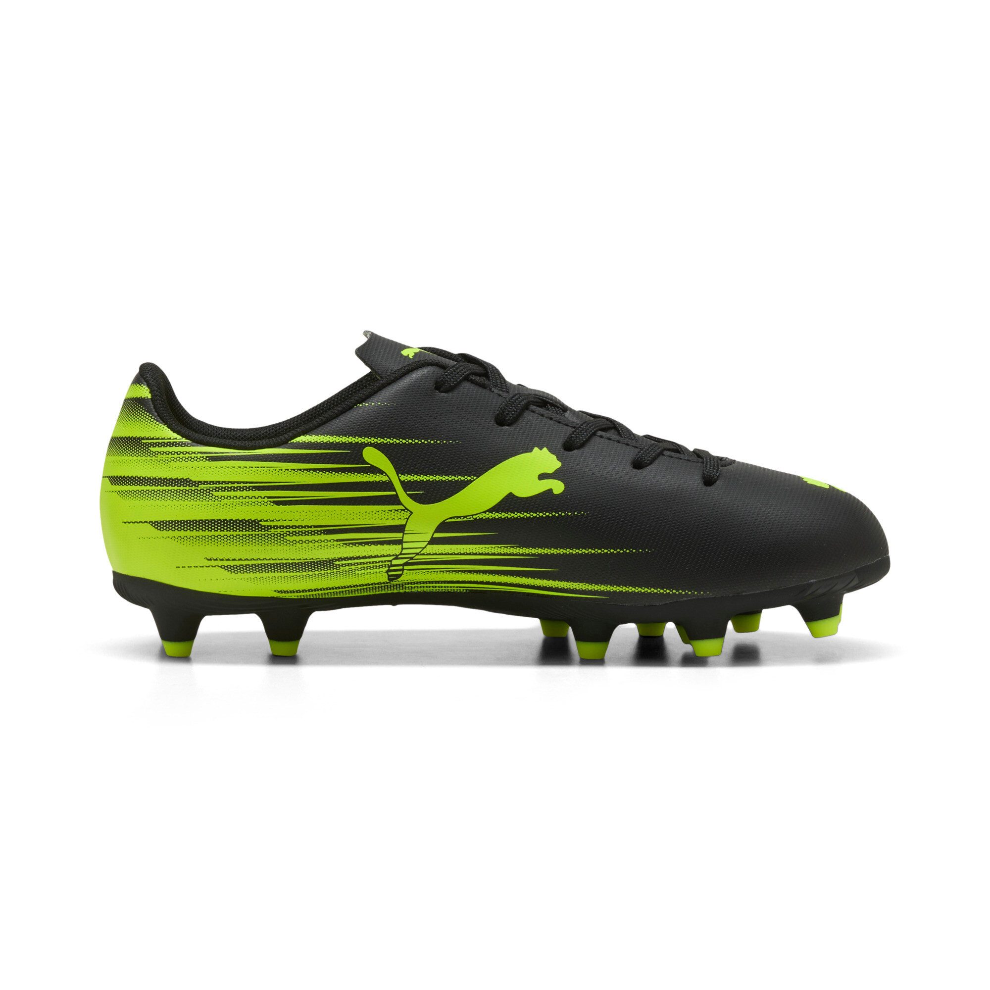 PUMA ATTACANTO II FGAG JR Fußballschuh mit Nockenprofil für Rasen- und Kunstrasenplätze, mit Schnürung