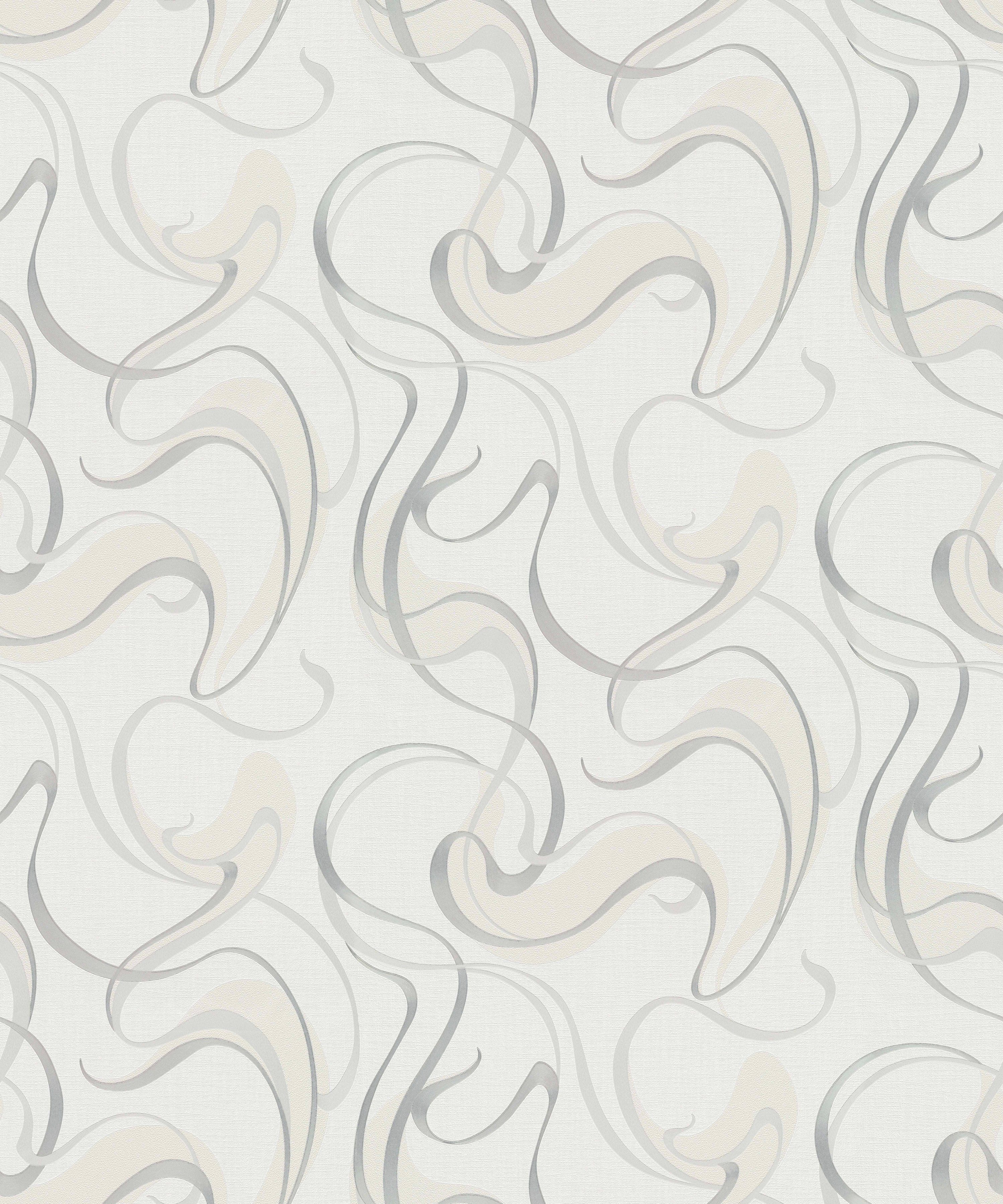 Erismann Vliestapete Spotlight, 10,05 x 0,53m Muster/Motiv hellgrau