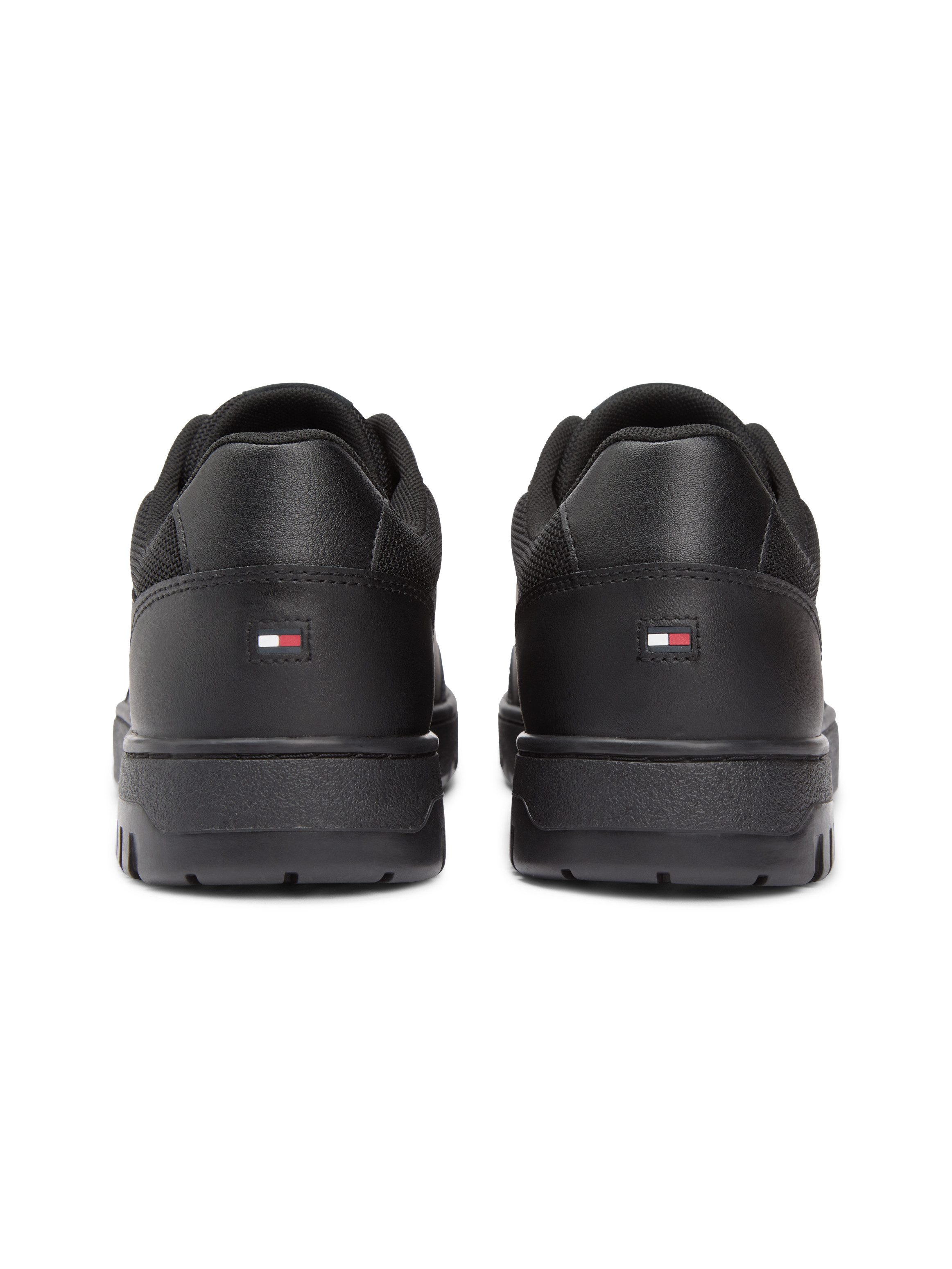 Tommy Hilfiger BASKET CORE LITE LTH BLOCK Sneaker, Freizeitschuh, Halbschuh, Schnürschuh mit seitlicher Logoverzierung