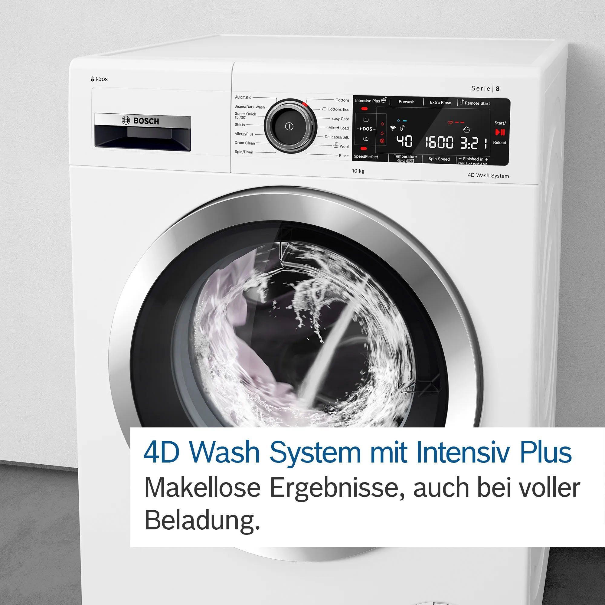 BOSCH Waschmaschine 9 WGB246070, 8 kg