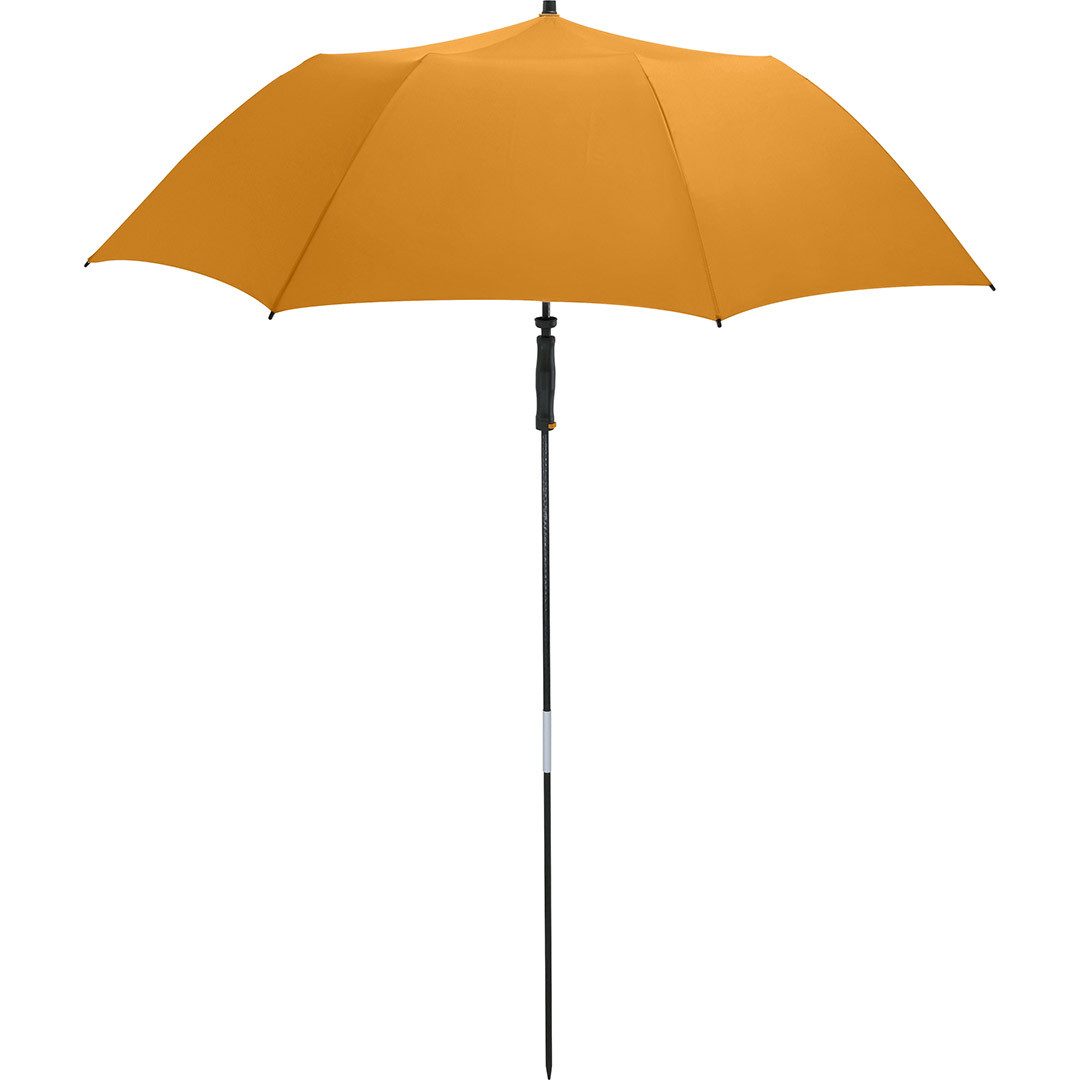 FARE Sonnenschirm Travelmate Camper, Koffertauglich, nur 725g leicht, Lichtschutzfaktor UPF 50+, Regenfest, Fiberglas, 147 cm Durchmesser