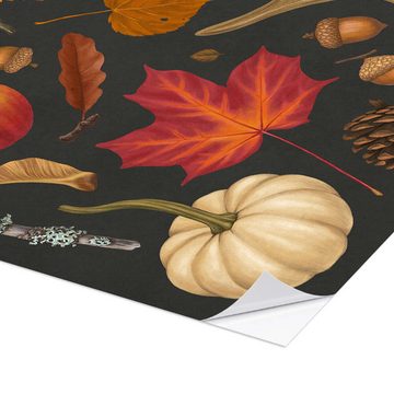 Posterlounge Wandfolie Vasilisa Romanenko, Herbstspaziergang, Küche Natürlichkeit Malerei