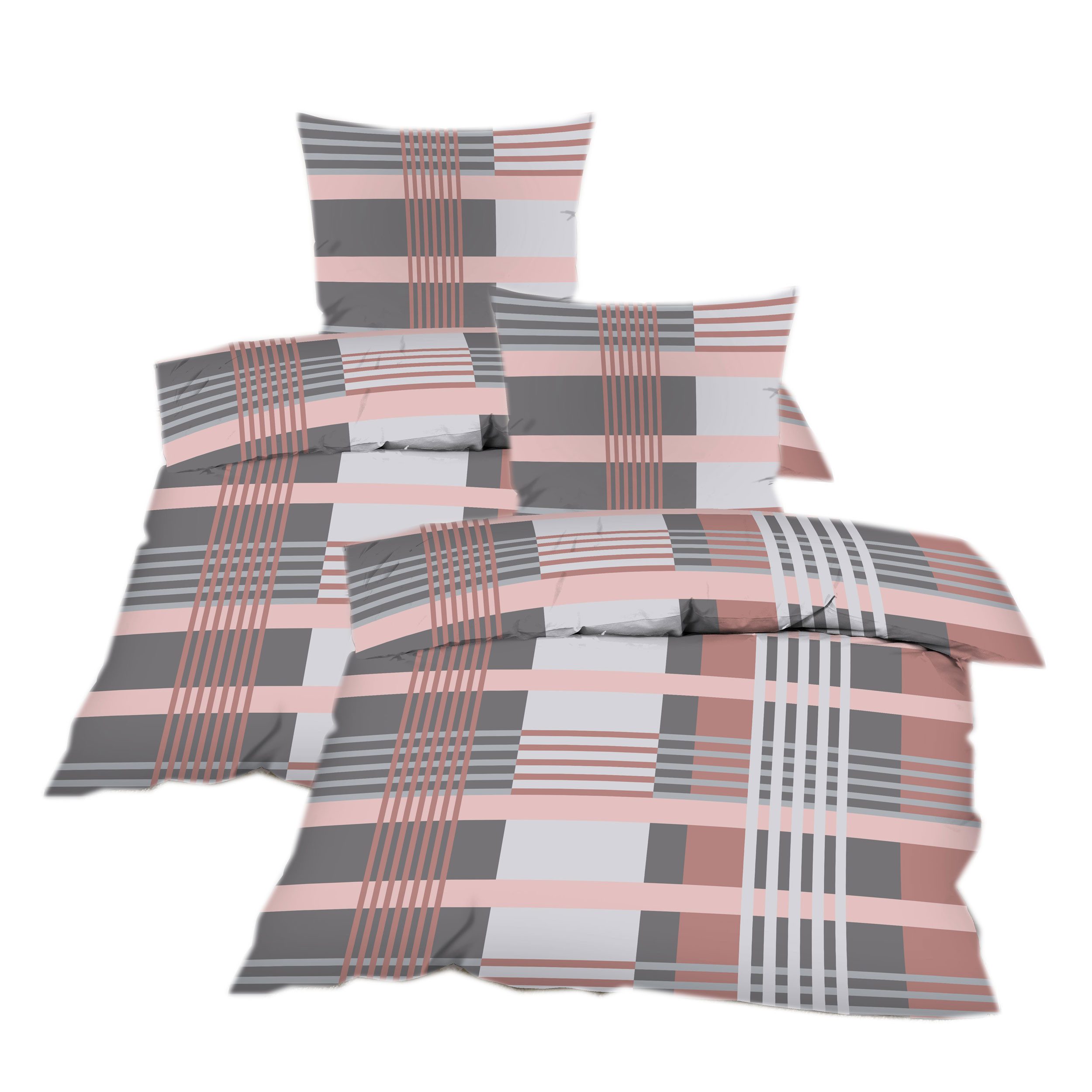 Casa Colori Bettwäsche Renforce Ganzjahres Bettgarnitur günstig online kaufen