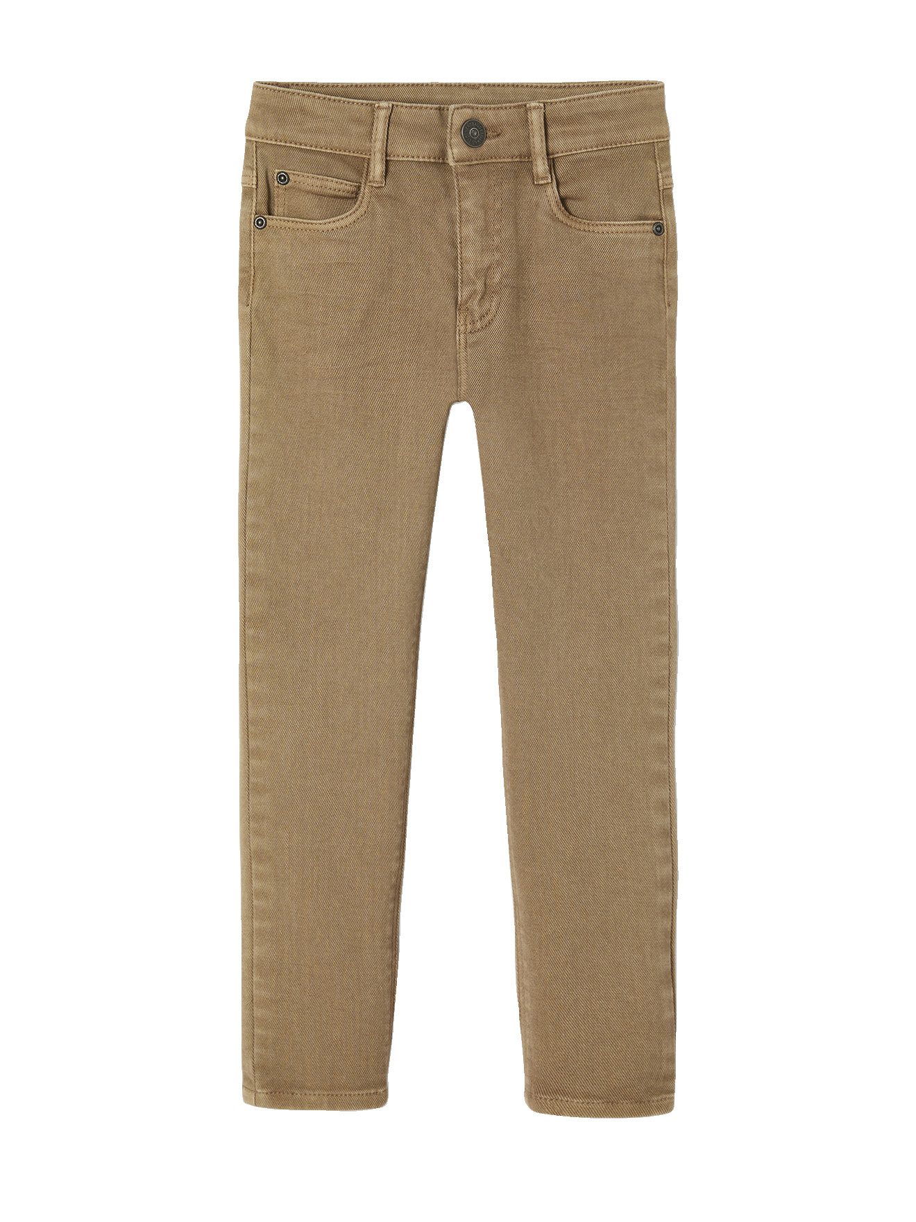 vertbaudet Slim-fit-Jeans Jungen Slim-Fit-Hose, Hüftweite SLIM Bundweite verstellbar, SLIM – Bild 2 von 5