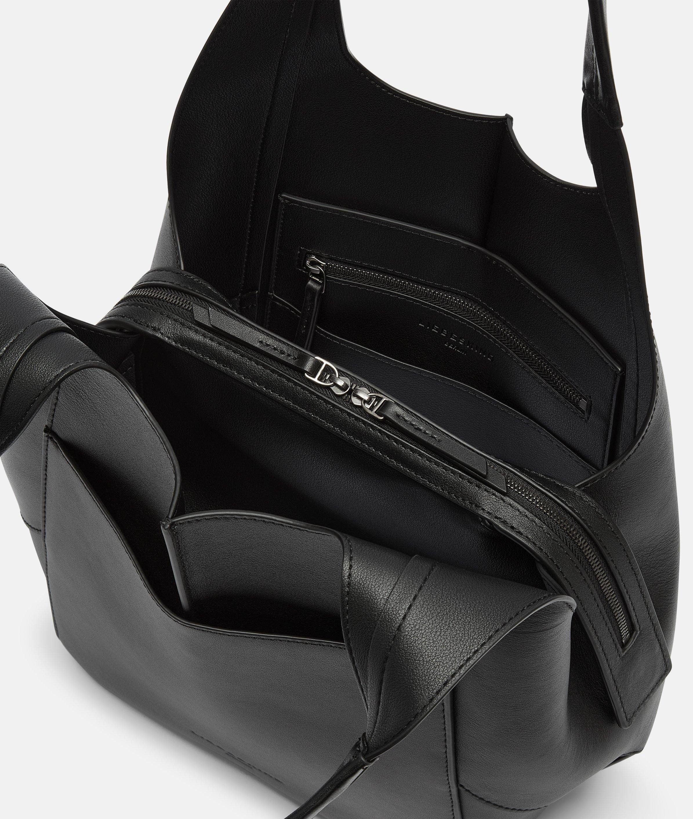 Liebeskind Berlin Schultertasche Lilly Tote M, Geräumige Tasche aus weichem Nappaleder