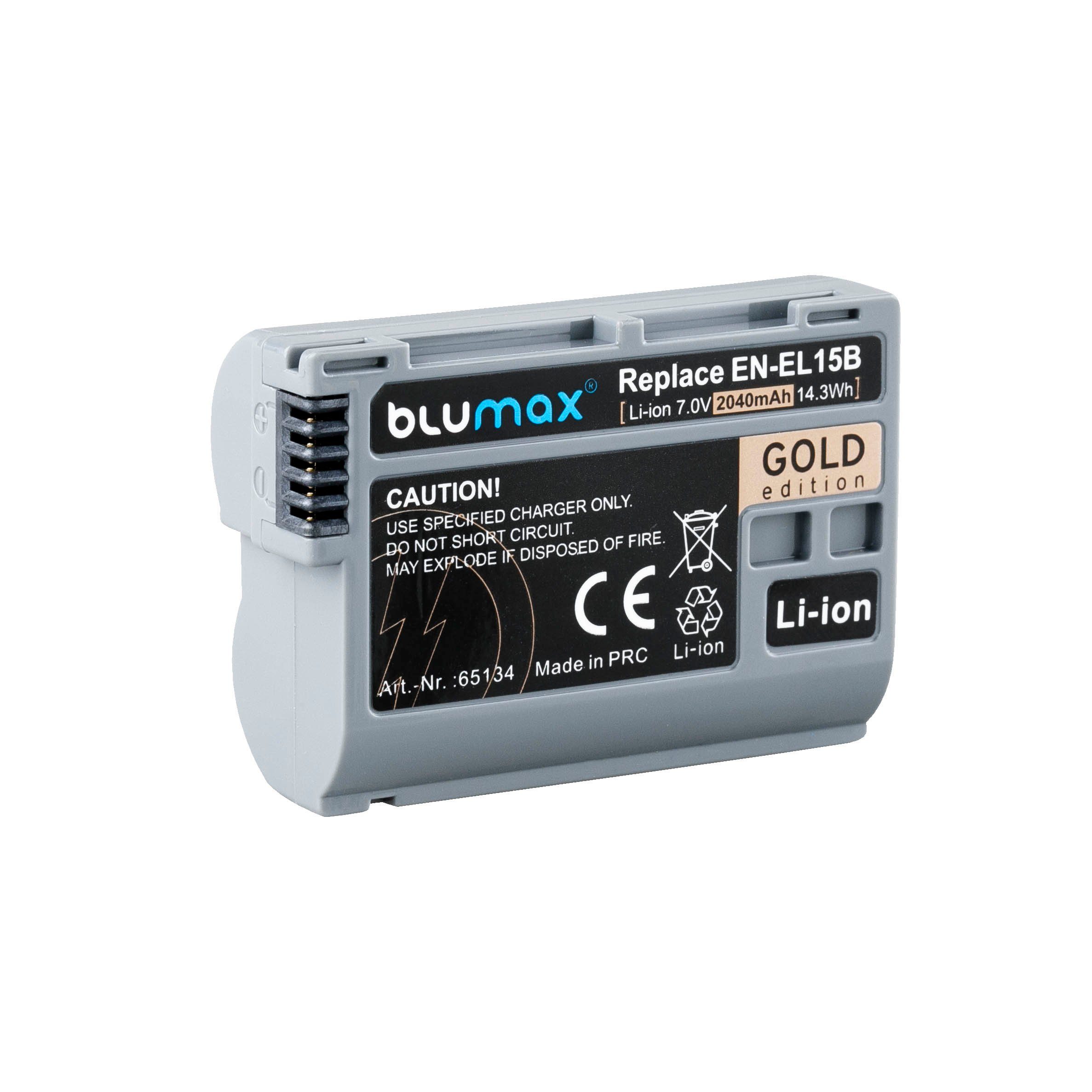 Blumax Akku passend für Nikon EN-EL15B 2040 mAh (7,0V) Kamera-Akku