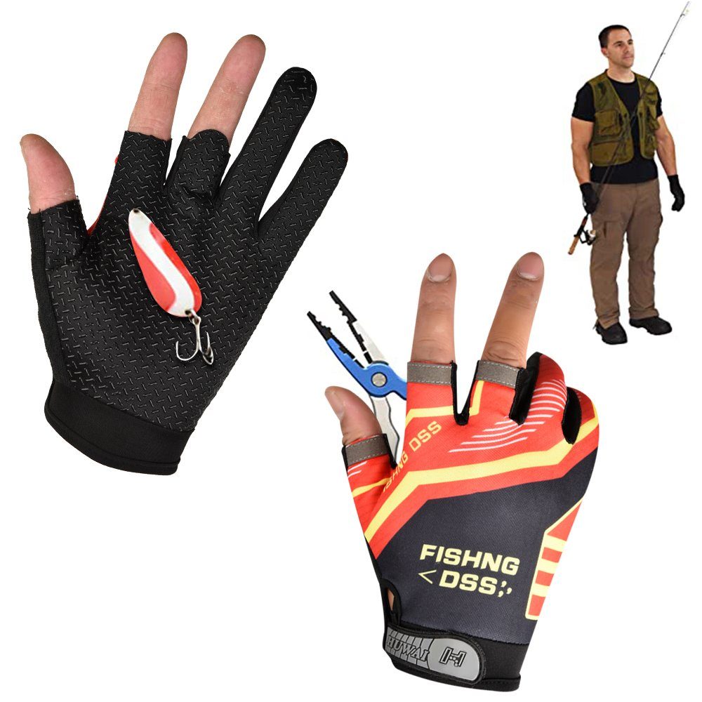 Sunicol Angelhandschuhe Angeln Handschuhe, Atmungsaktiv, Rutschfest, günstig online kaufen