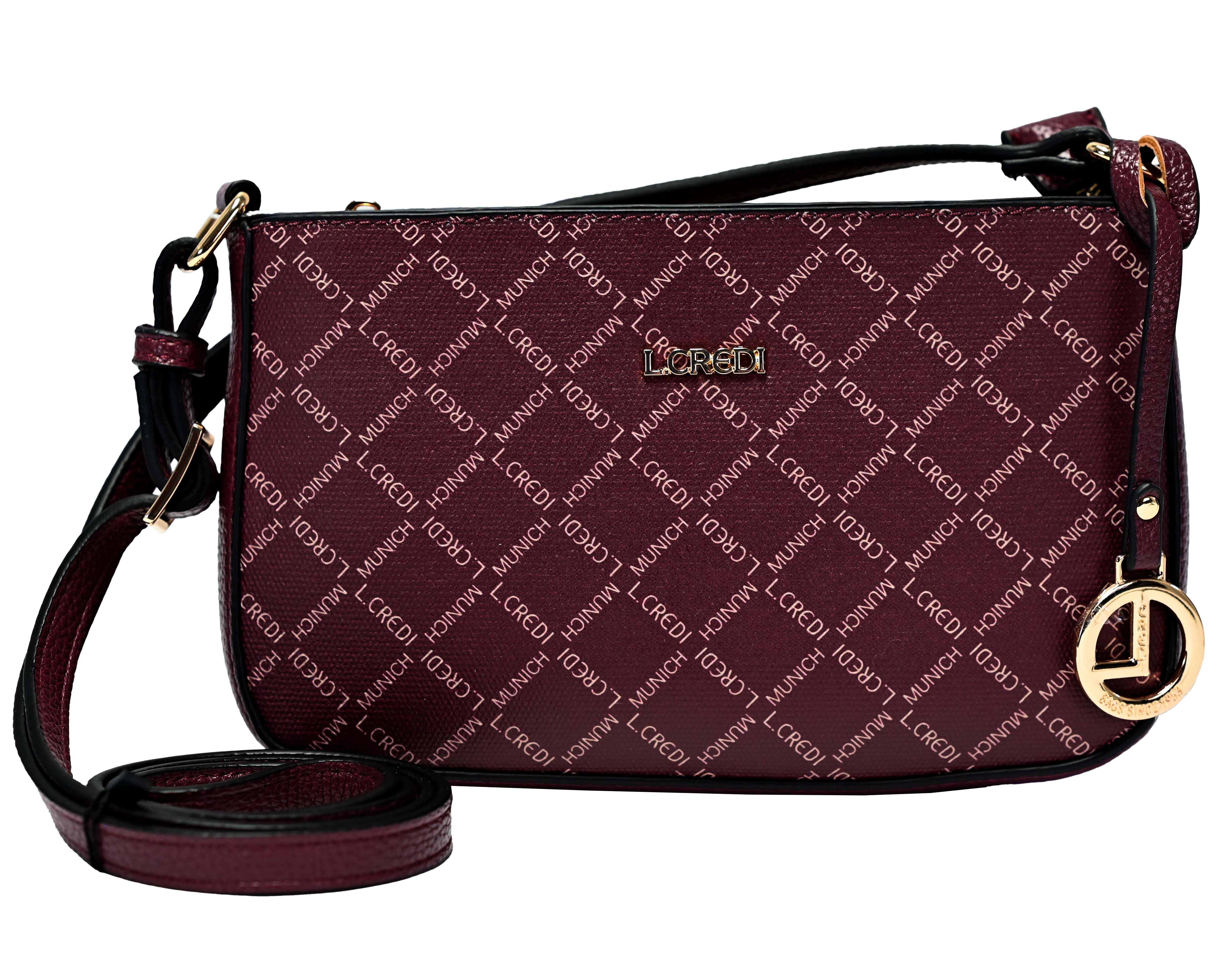 L. CREDI Umhängetasche FILIBERTA Crossbag, vegan