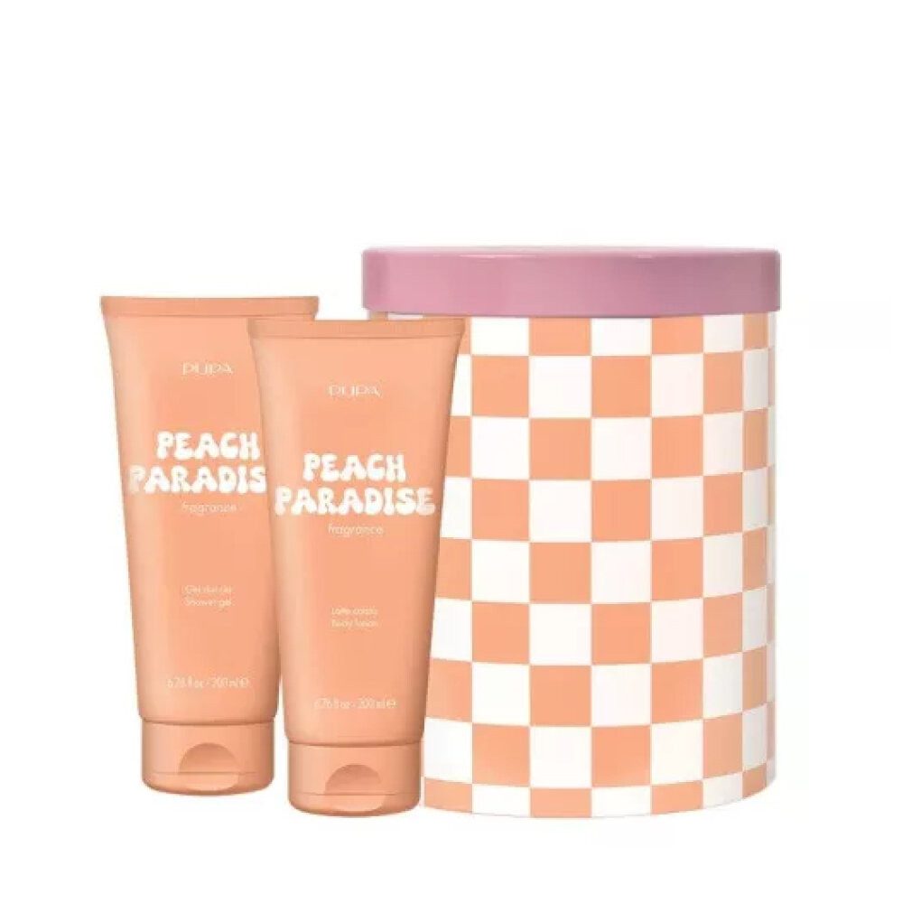 Pupa Hautpflege-Set Pfirsich Paradies Happy Box Kit 2 Geschenkset
