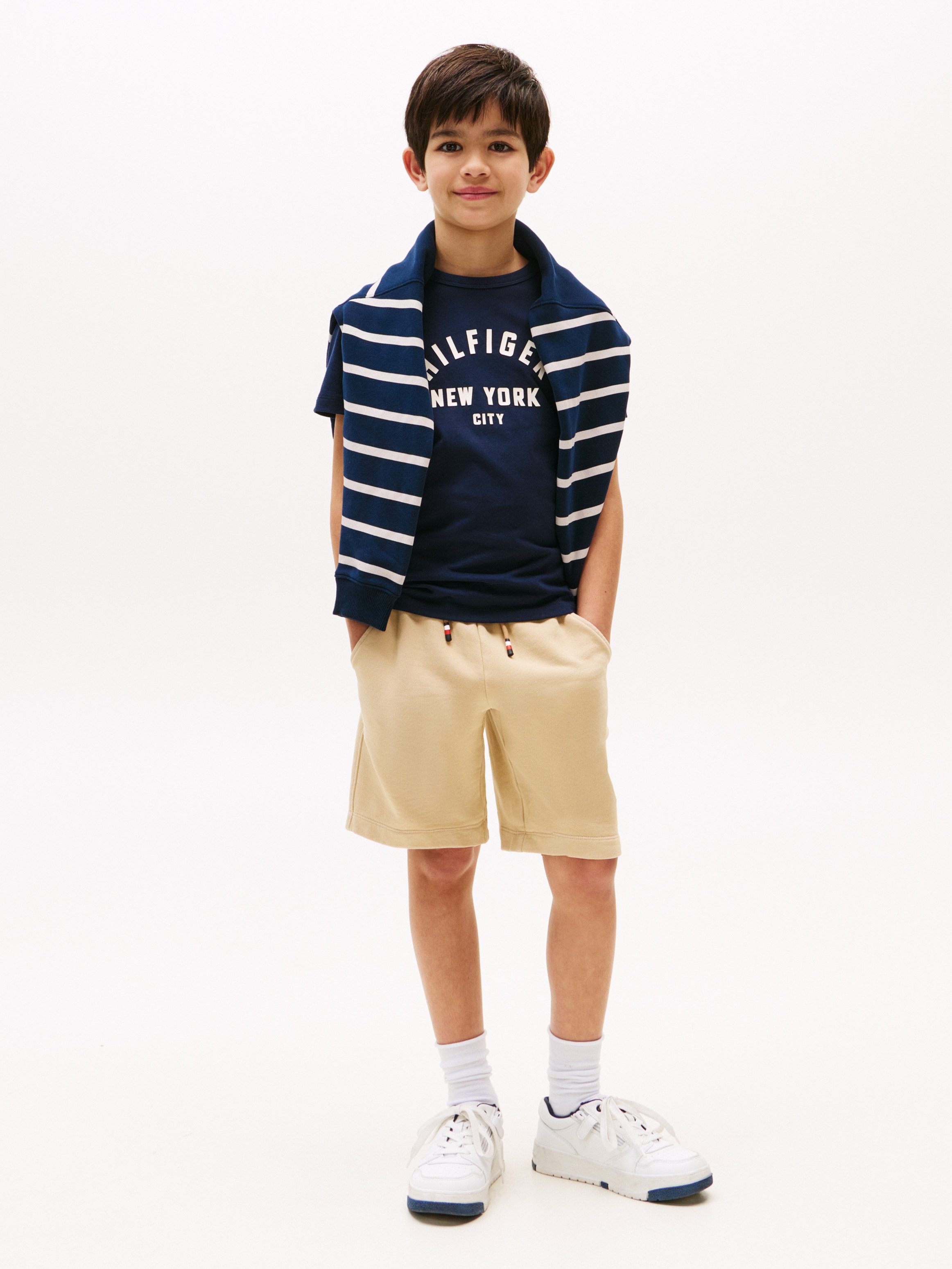 Tommy Hilfiger T-Shirt CURVED HILFIGER GRAPHIC günstig online kaufen