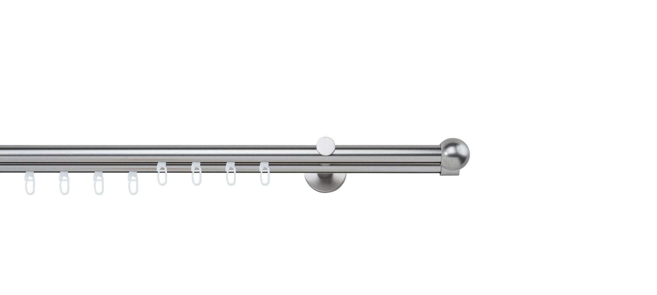 ondeco Gardinenstange Profil Wandabstand 12cm Ball, günstig online kaufen