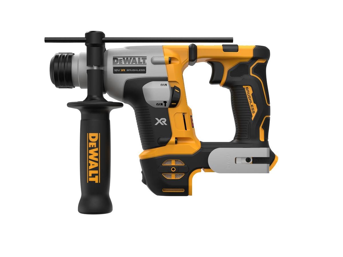 DeWalt Akku-Bohrhammer (Basisv), 18 V, max. 1060 U/min, 16mm (bürstenlos), 1,4 Joule, ohne Akku und Ladegerät
