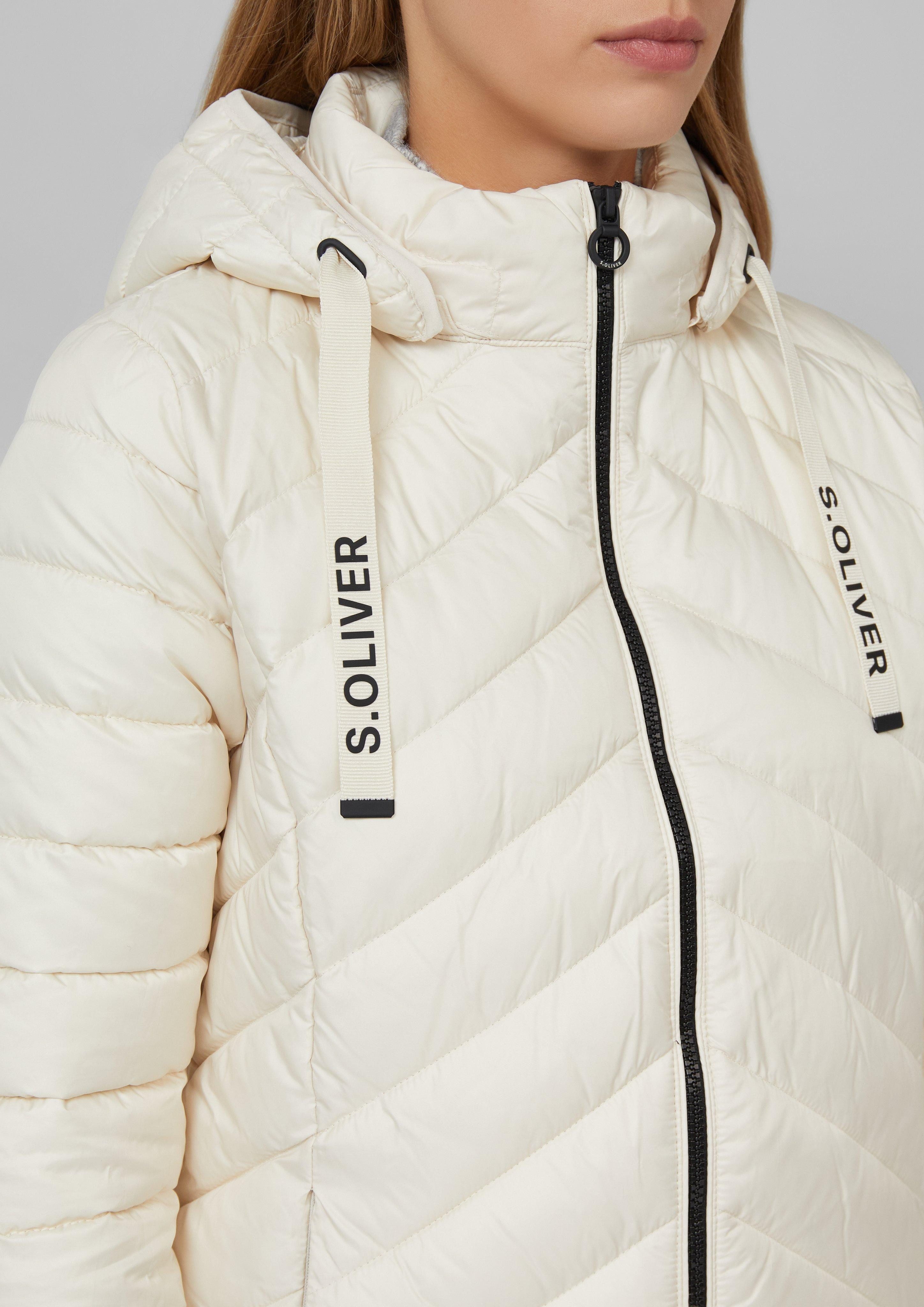 s.Oliver Funktionsjacke Steppjacke mit abnehmbarer Kapuze günstig online kaufen