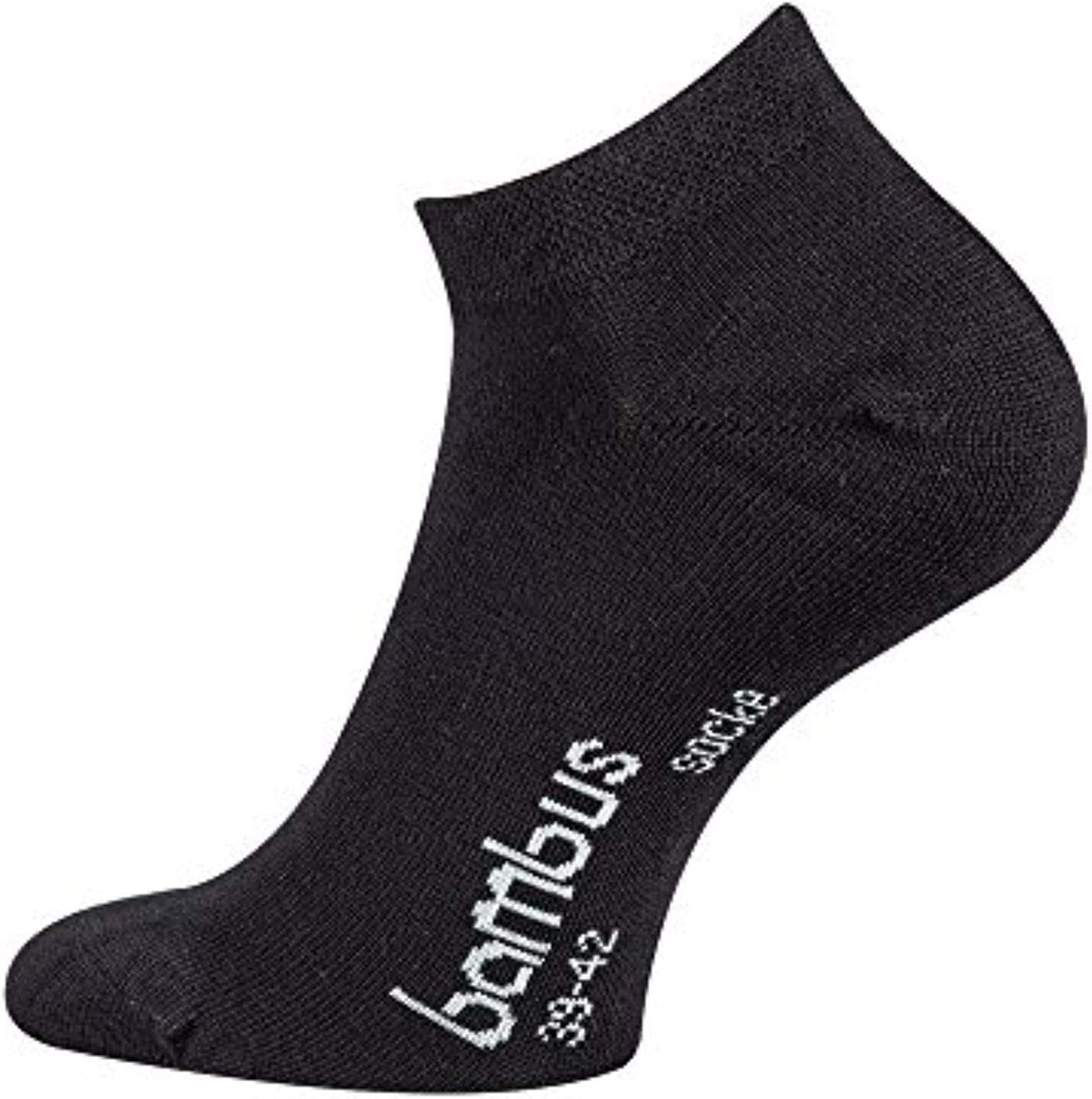 FussFreunde Sneakersocken 6 Paar Bambus Sneakersocken mit ANTI-LOCH-GARANTIE, kurze Socken