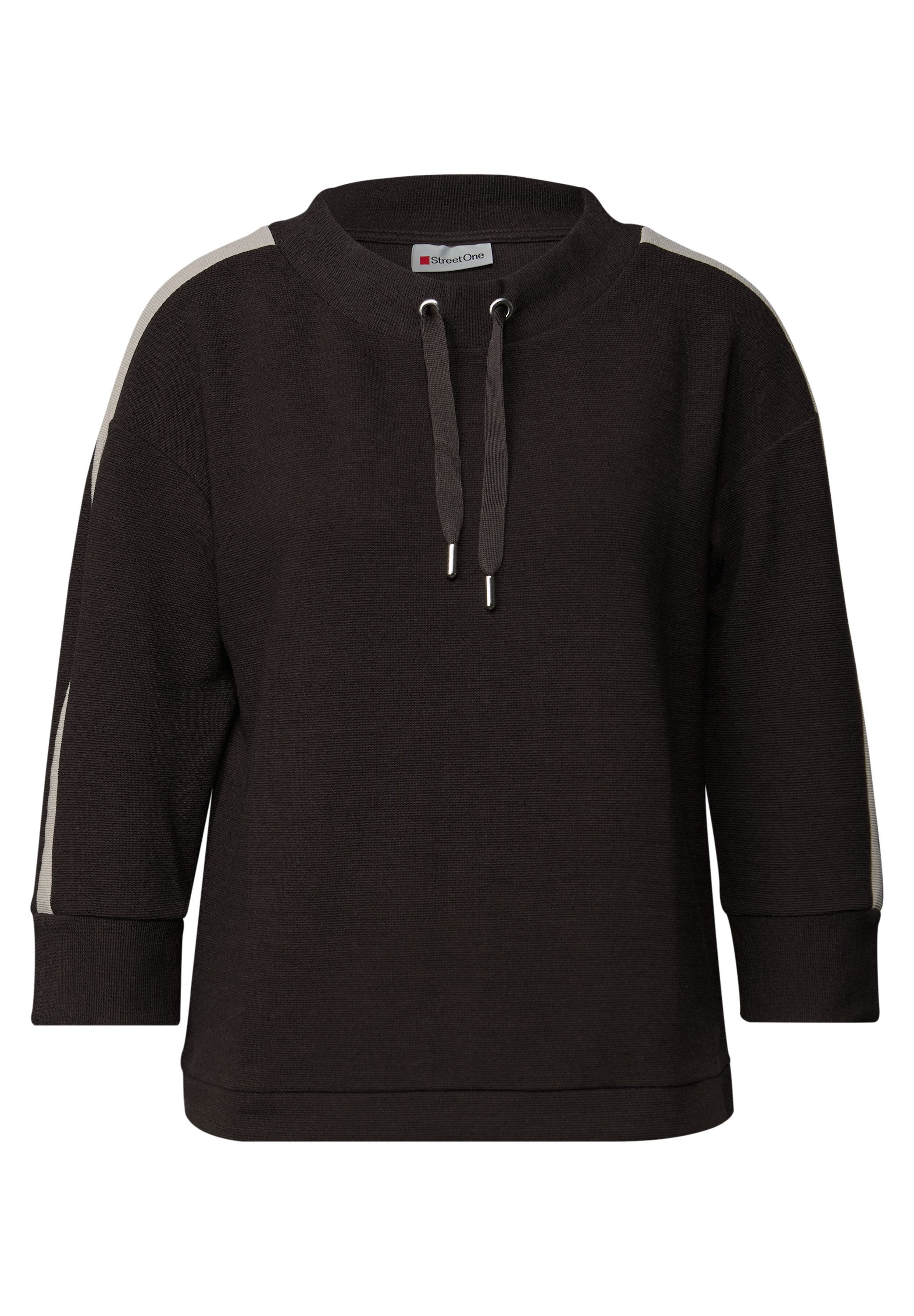 STREET ONE Kapuzensweatshirt Ottoman Shirt mit günstig online kaufen