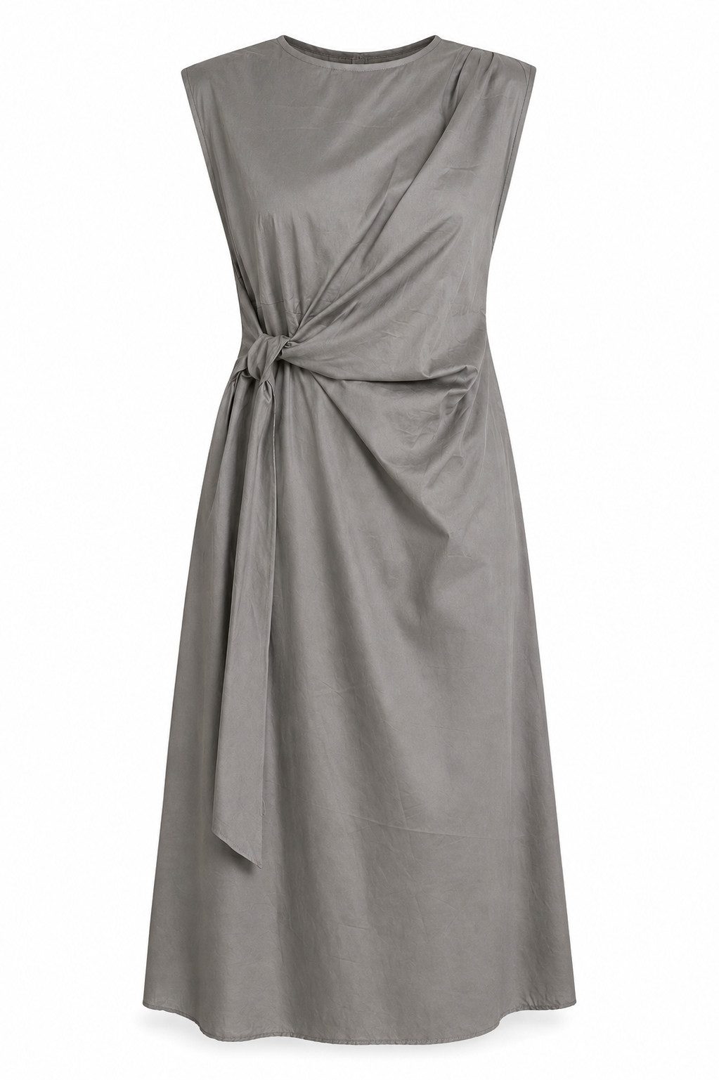 ITALY VIBES Midikleid - Elegantes Abendkleid in Wickeloptik mit Bindegürtel für Damen One Size / Einheitsgröße passend für Größen S bis L