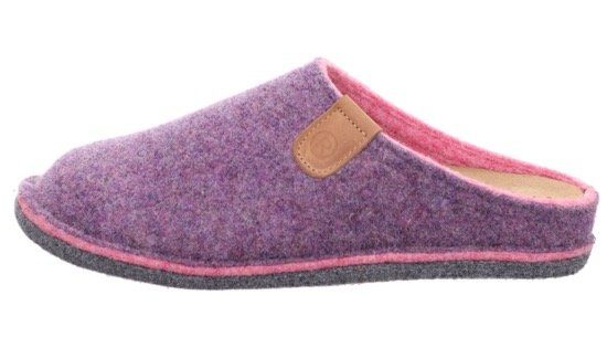 Rohde LUCCA Pantoffel Clog, Hausschuh, Homeslipper in melierter Optik