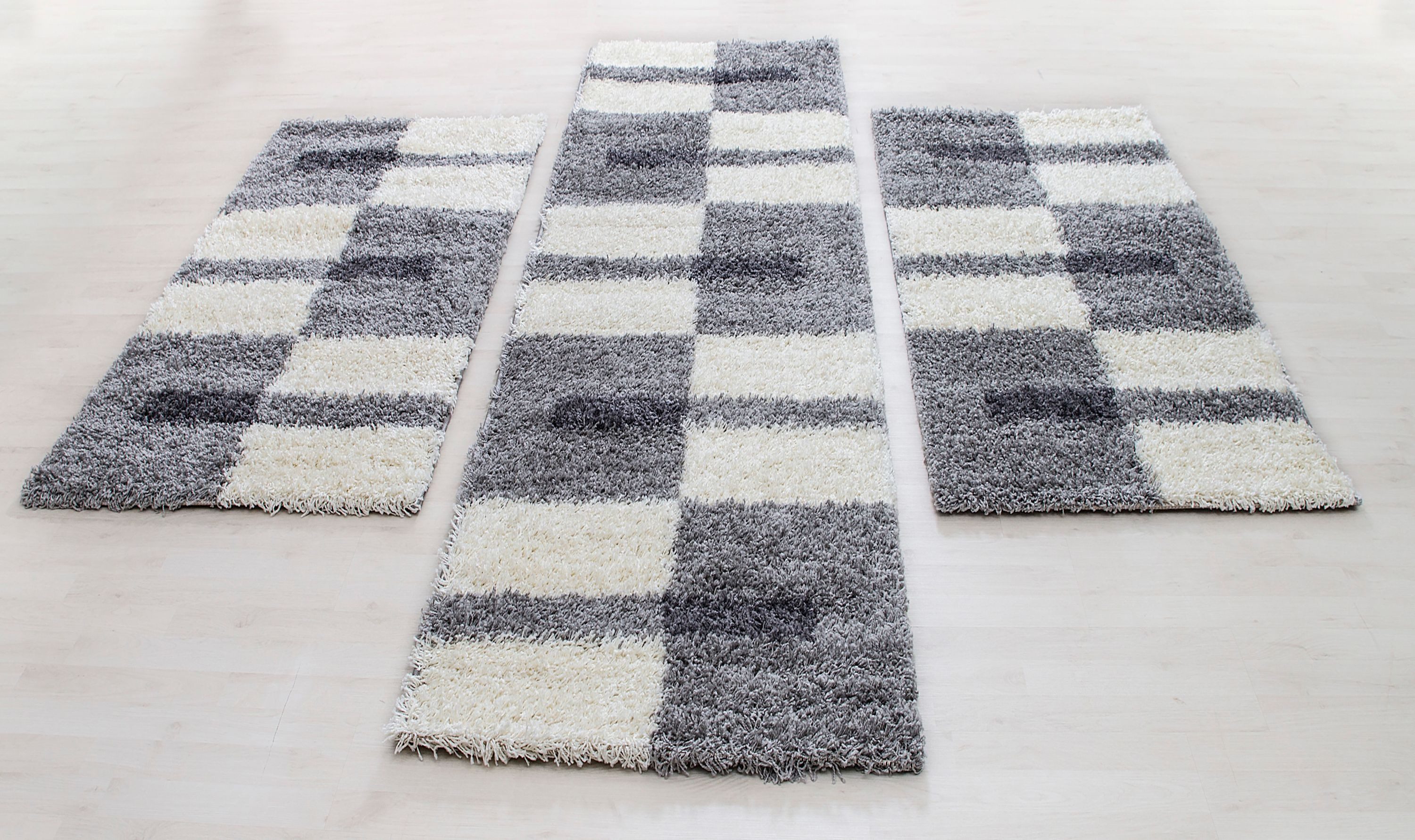 Carpettex Hochflor-Bettumrandung Unicolor - Einfarbig, Höhe günstig online kaufen