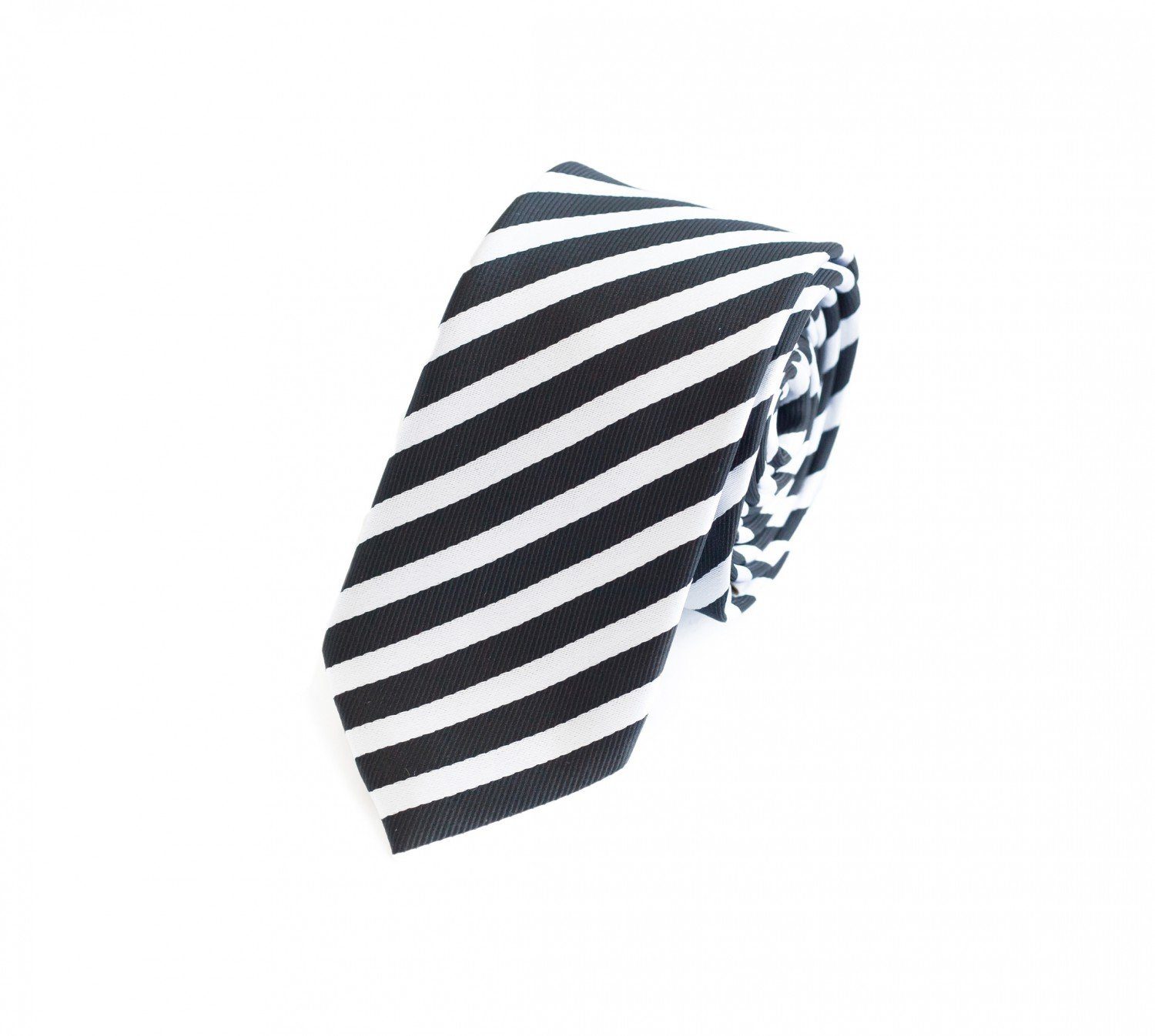 Fabio Farini Krawatte Herren Krawatte Schwarz - verschiedene Schwarze Männe günstig online kaufen