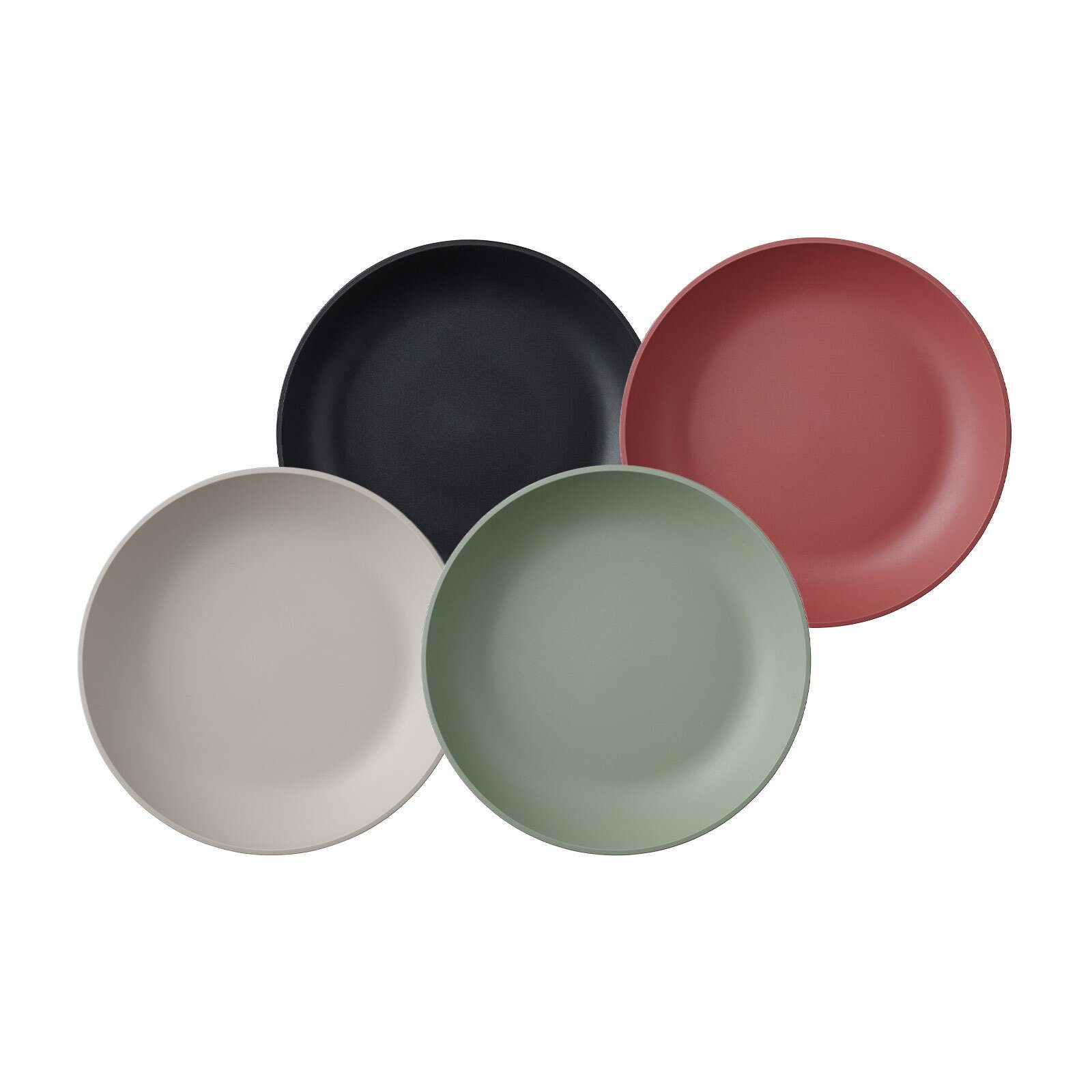 Mepal Суповая тарелка Silueta Суповая тарелка ø 21 cm 4er Set, (4 St)