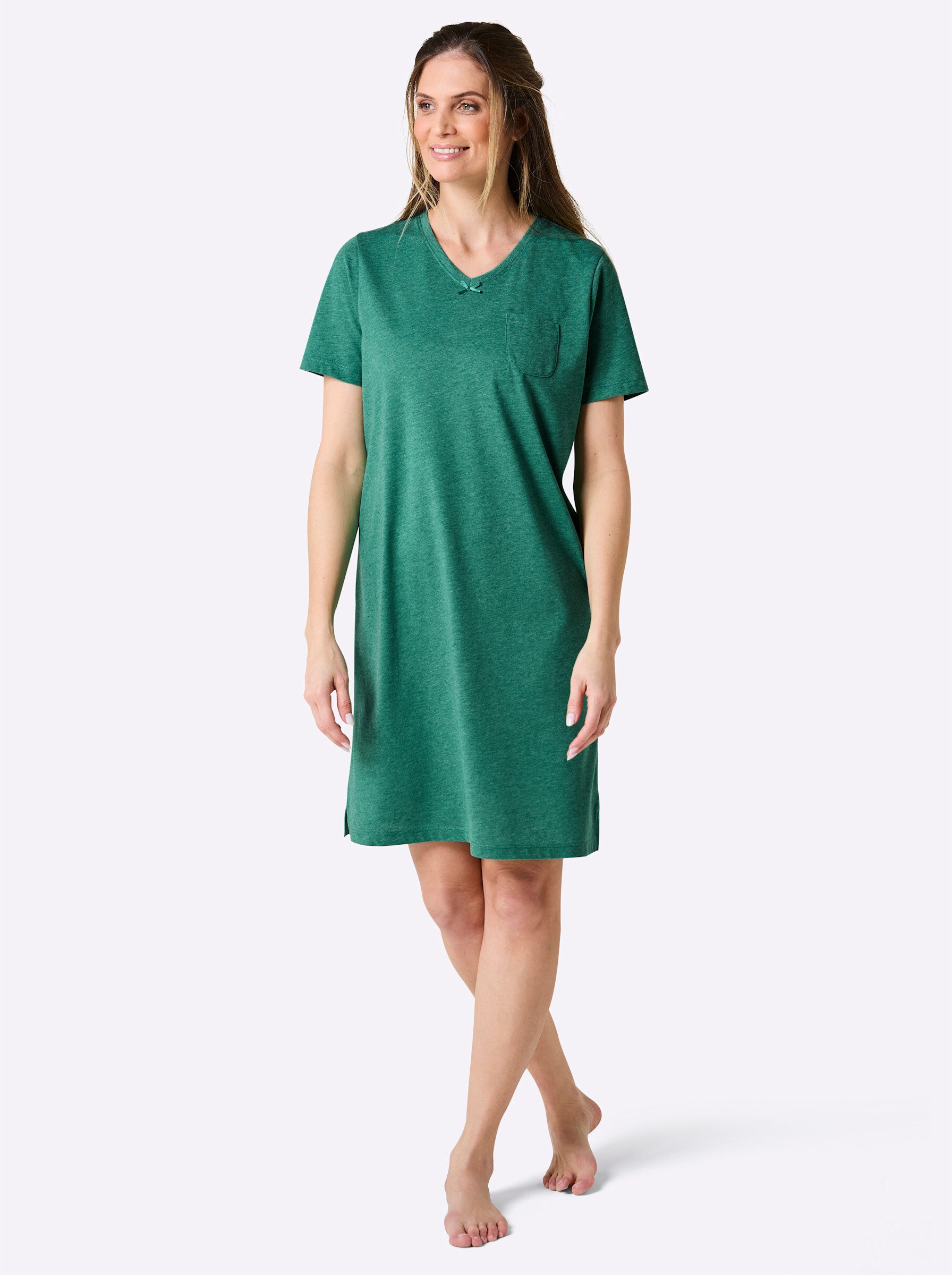 Witt Sleepshirt Sleepshirts Kurzarm (2-tlg)