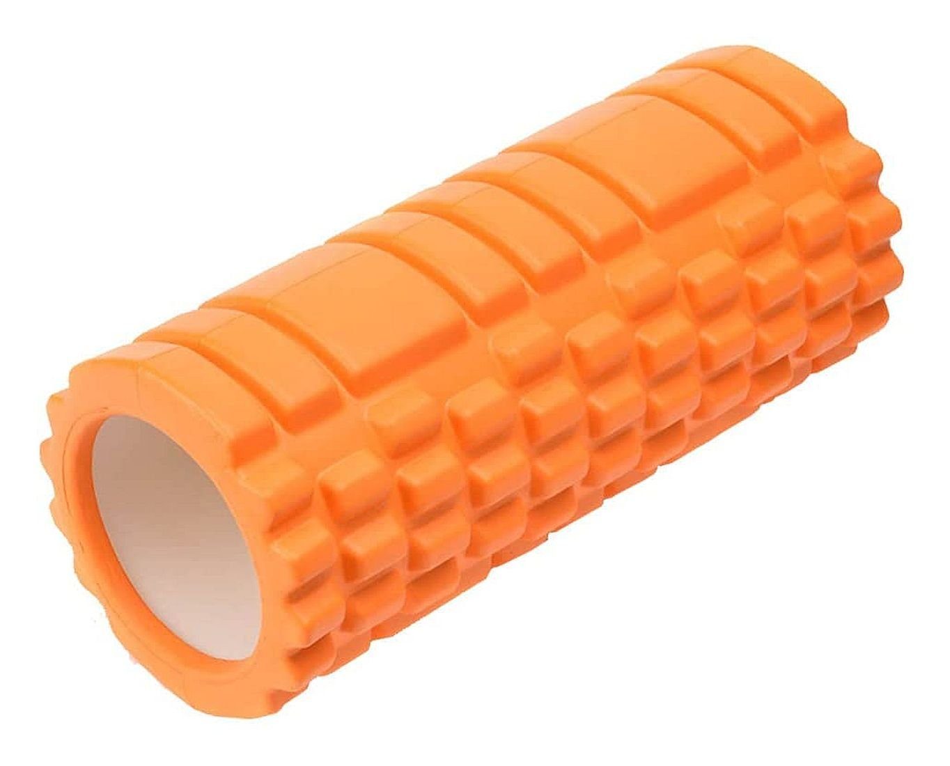 Feelino Fitnessrolle Fitnessrolle Massagerolle Yogarolle Pilatesrolle Farbe: orange