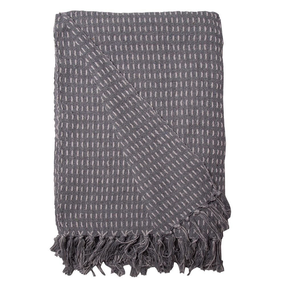Wohndecke Decke Überwurf Straight 100% Baumwolle günstig online kaufen