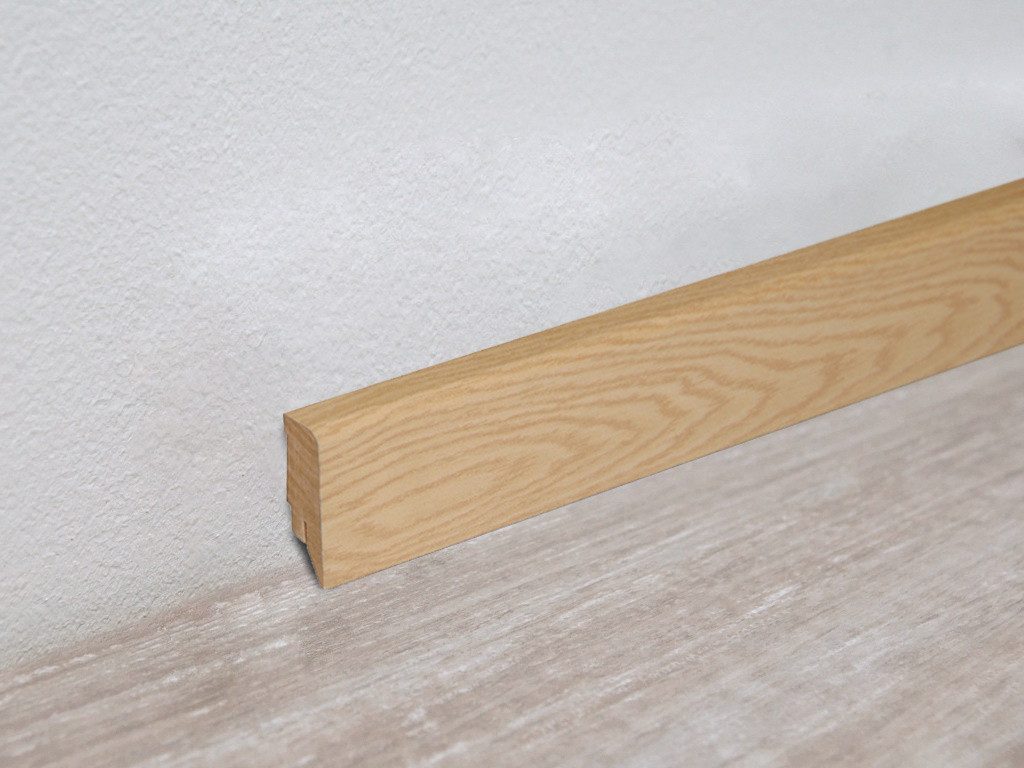 PROFI Sockelleiste Sockelleiste Eiche hell Dekor, L: 250 cm