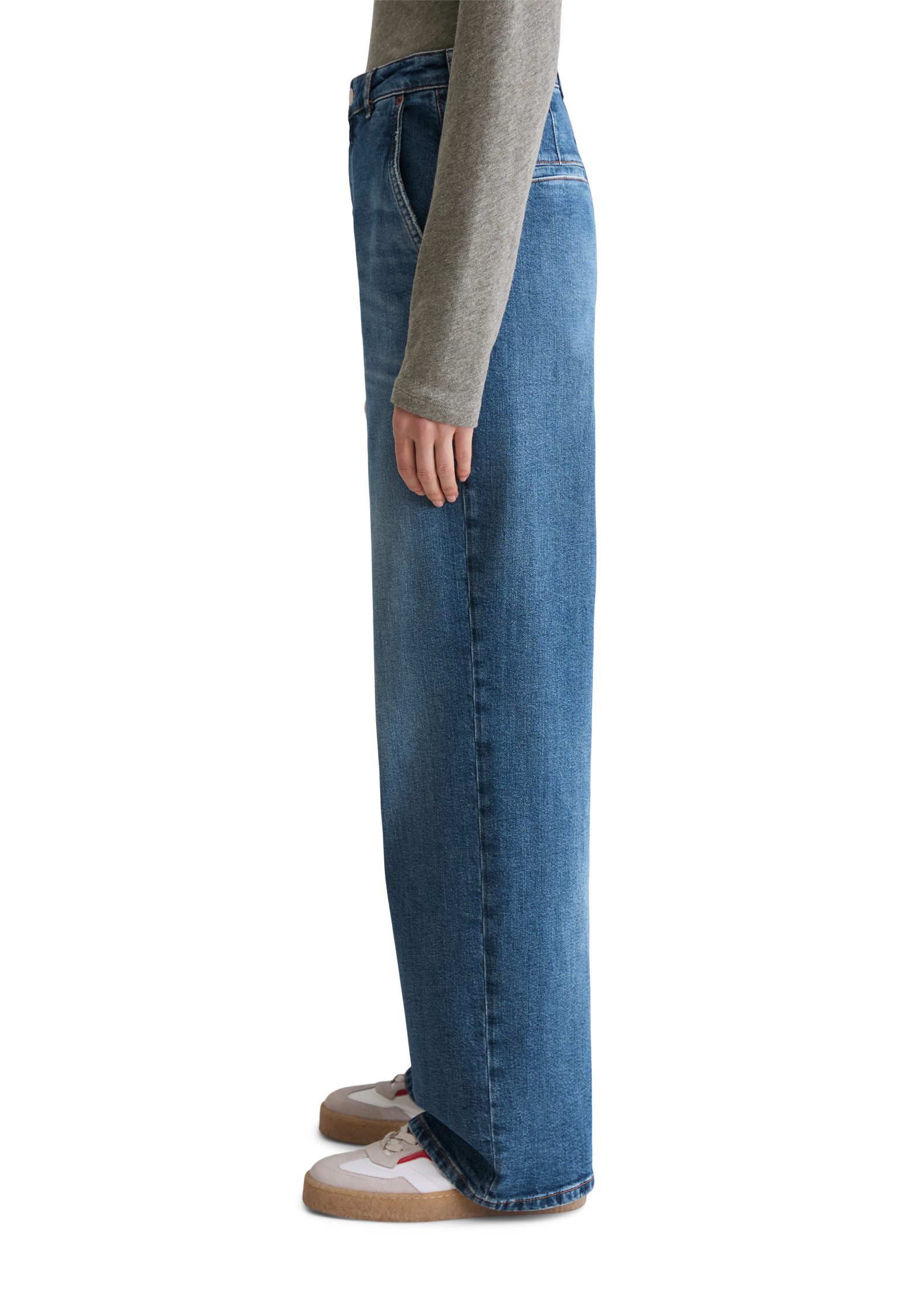 Marc O'Polo Weite Jeans aus Organic Cotton-Mix