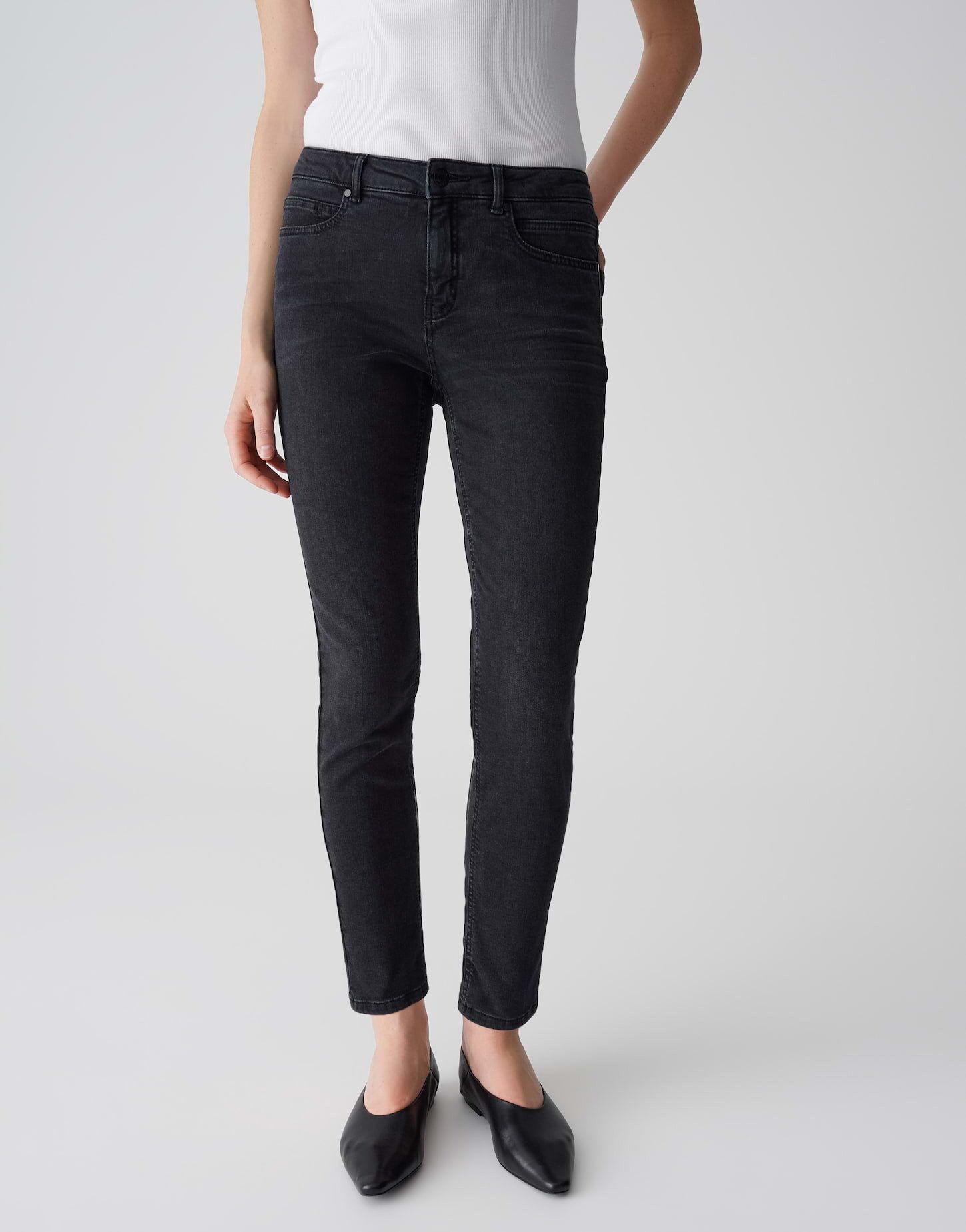Skinny-fit-Jeans ENJA EASE mit Powerstretch Low Rise