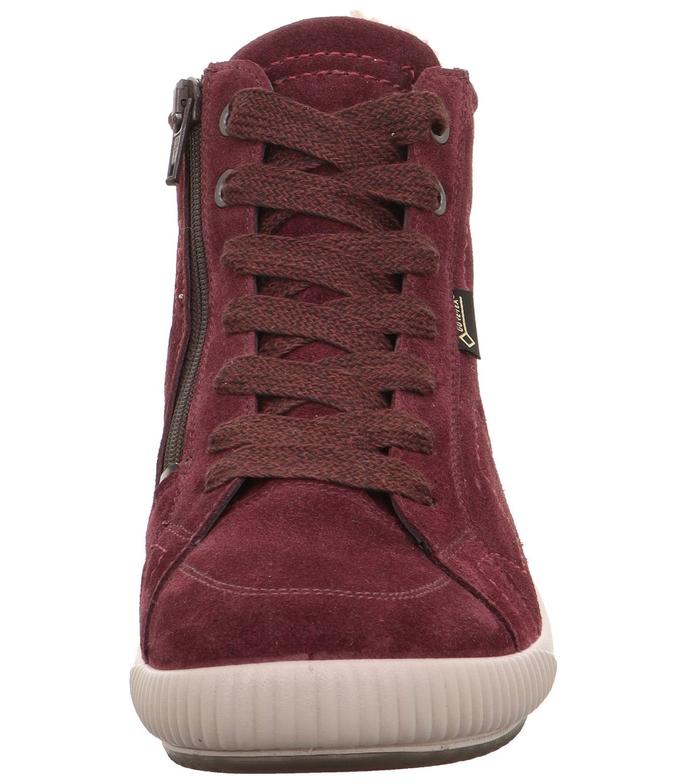 Leder Legero Rot Sneaker Sneaker