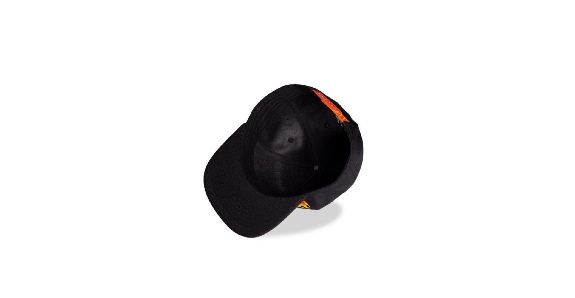 Glurak Cap - Size und DIFUZED One mit Belüftungslöchern Cap - Snapback Klippverschluss schwarz Pokémon