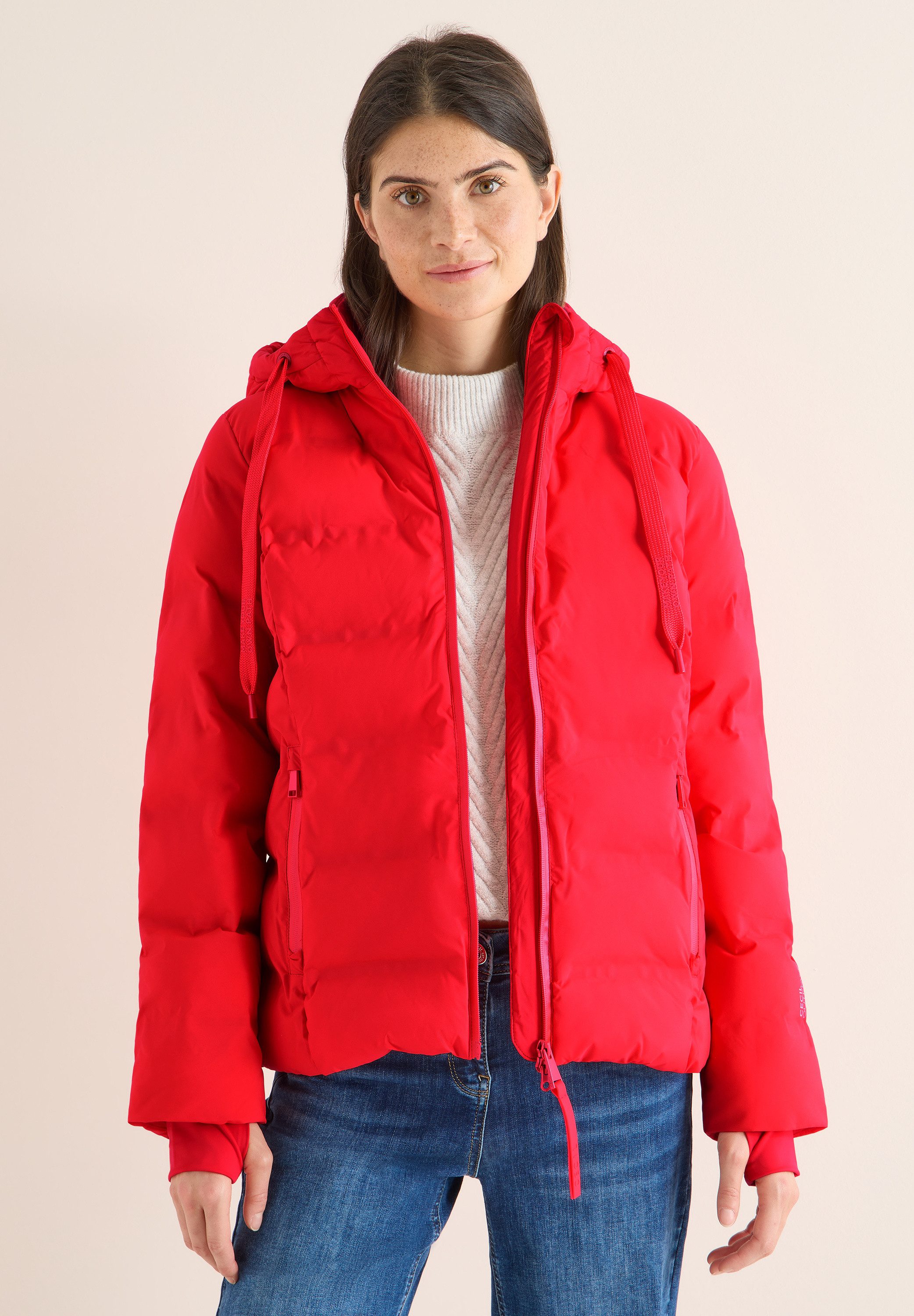 CECIL Steppjacke mit Kapuze mit Tunnelzugband günstig online kaufen