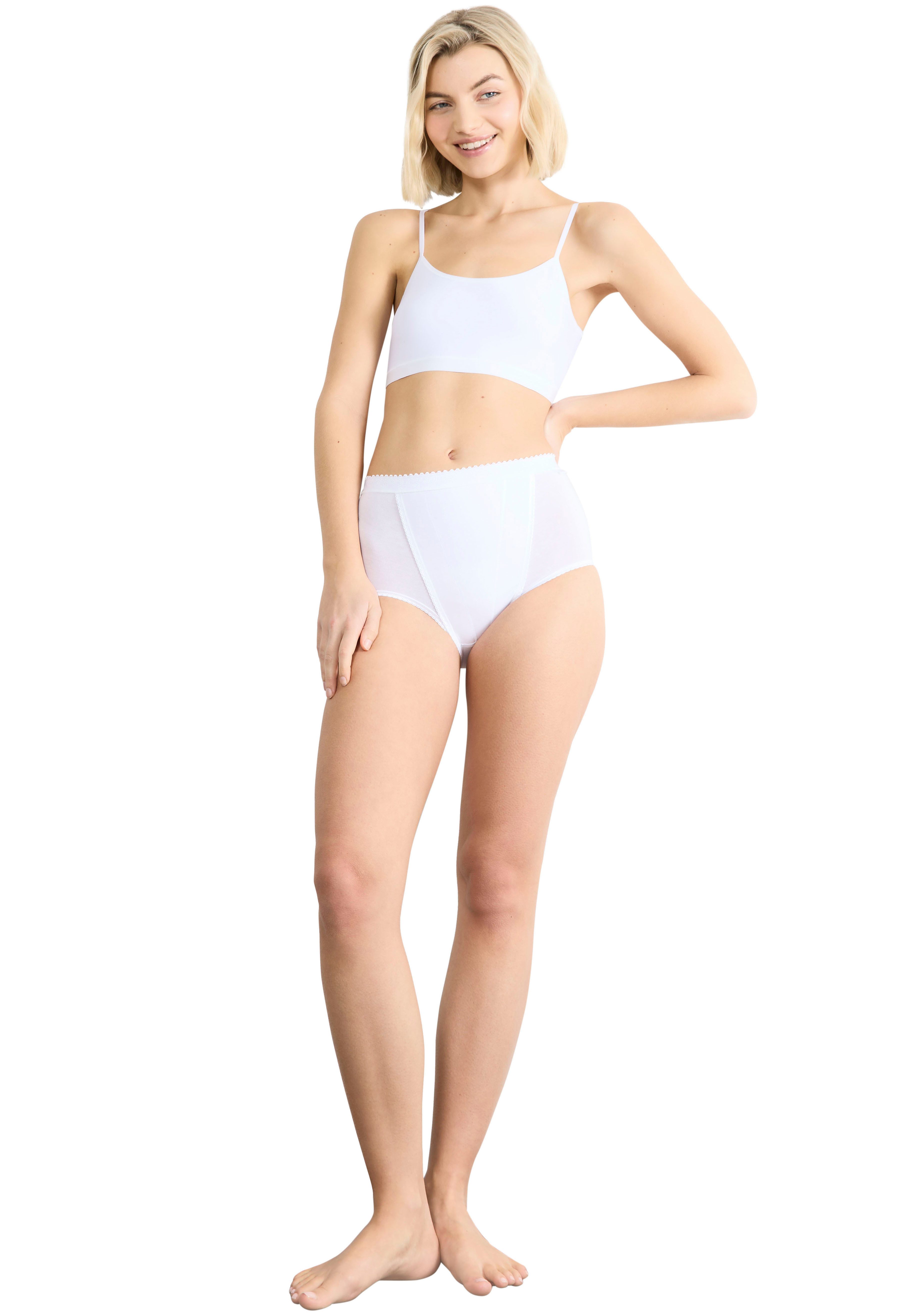 sloggi Shapingslip Control (2er Pack) doppellagige Bauchpartie, formend, Baumwollmix, elastisch – Bild 5 von 5