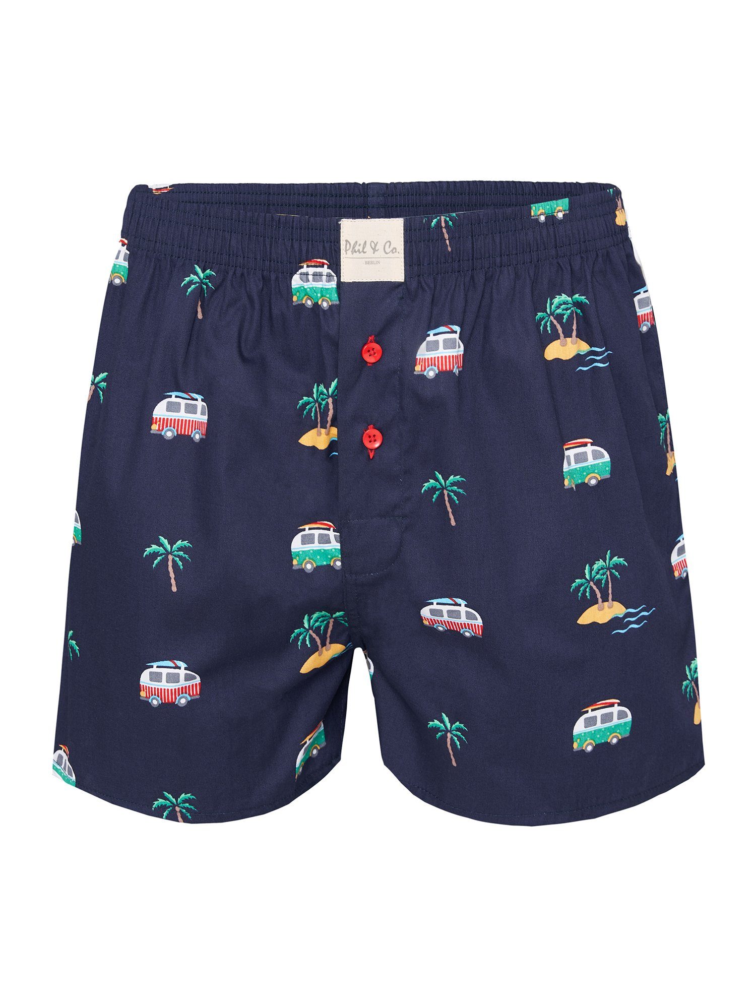 Phil & Co. Boxer Prints (6-St) unterhose unterwäsche boxershort – Bild 5 von 5