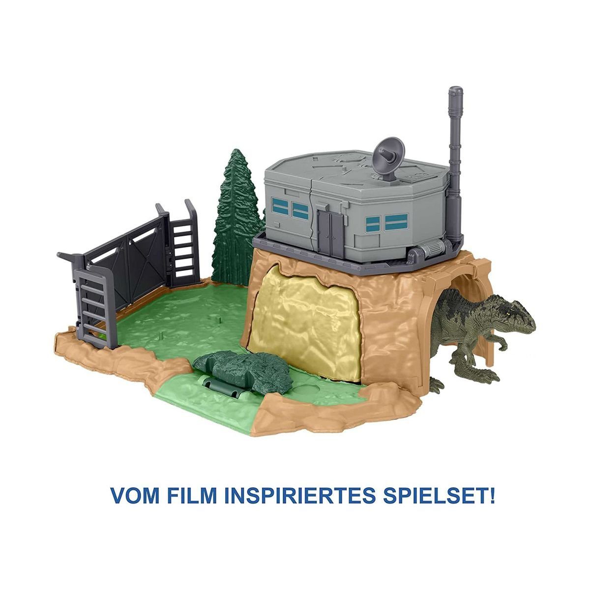 Mattel Jurassic Mattel® - - World Minis Spielwelt HFF12 Giganotosaurus Spielset, -