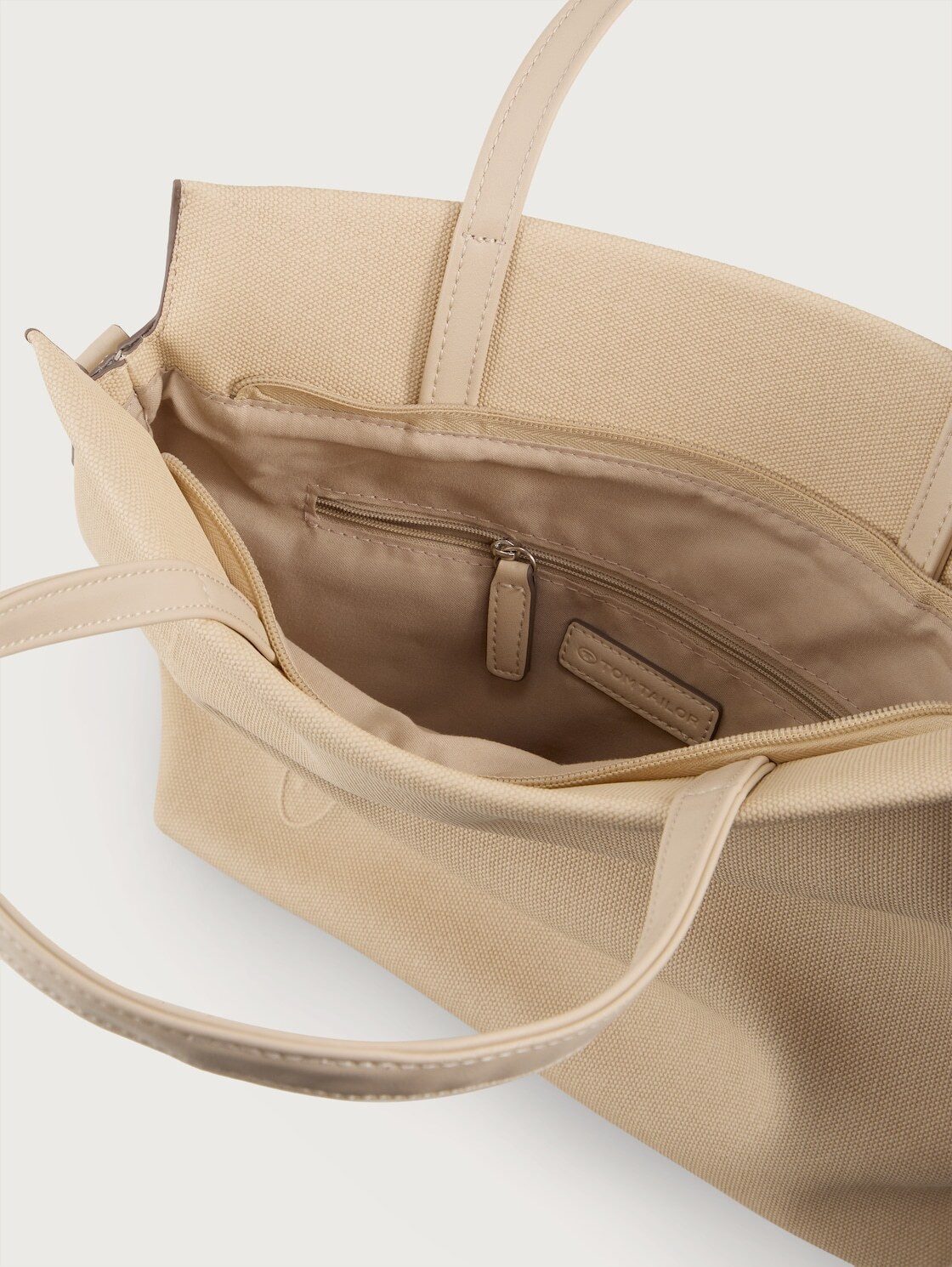 TOM TAILOR Shopper Bags, TTROSA M Zip Shopper mit doppeltem Riemen
