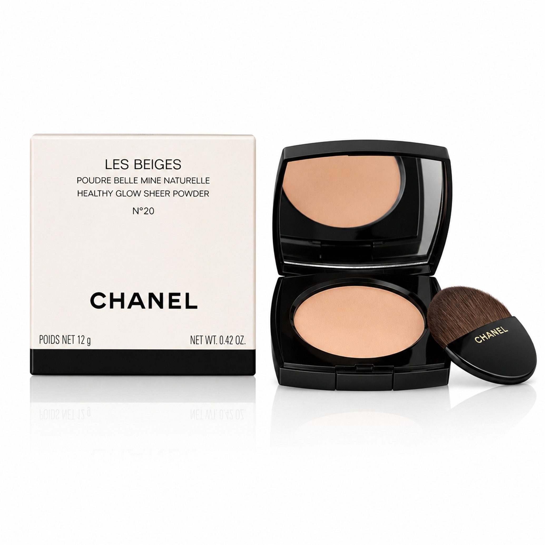 CHANEL Puder Chanel Les Beiges Healthy Glow No 20 Sheer Powder 12g
