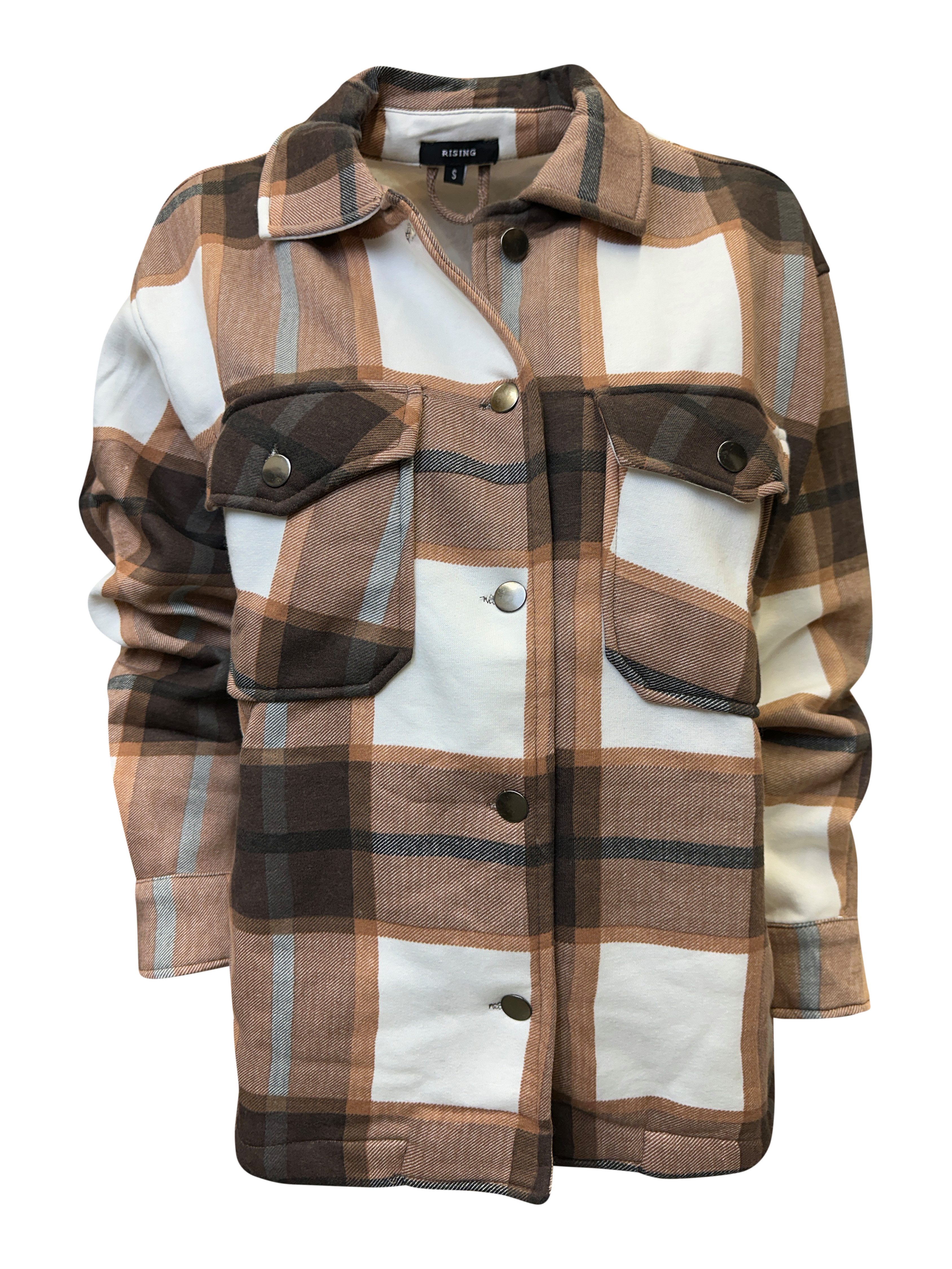Worldclassca Flanellhemd Worldclassca Oversized Karo Hemd günstig online kaufen